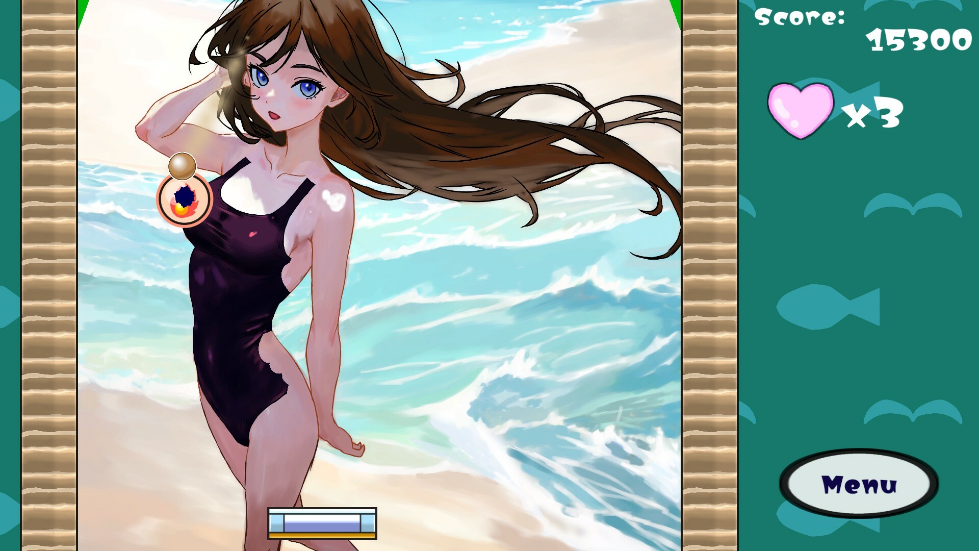 Beach Girl Block Crush!! screenshot 4