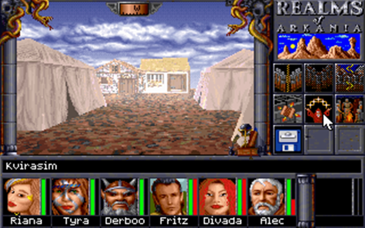 Realms of Arkania 2 - Star Trail Classic screenshot 2