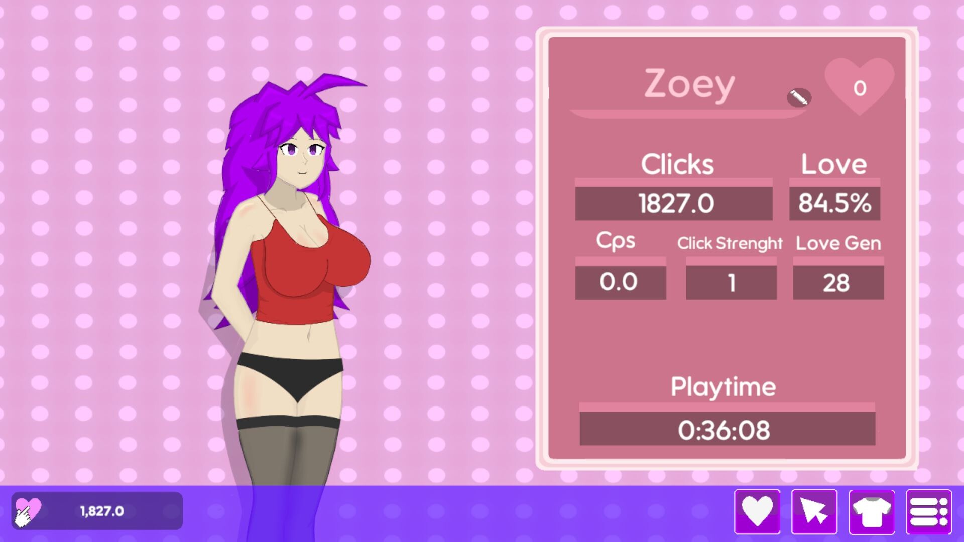 Hentai Clicker screenshot 1