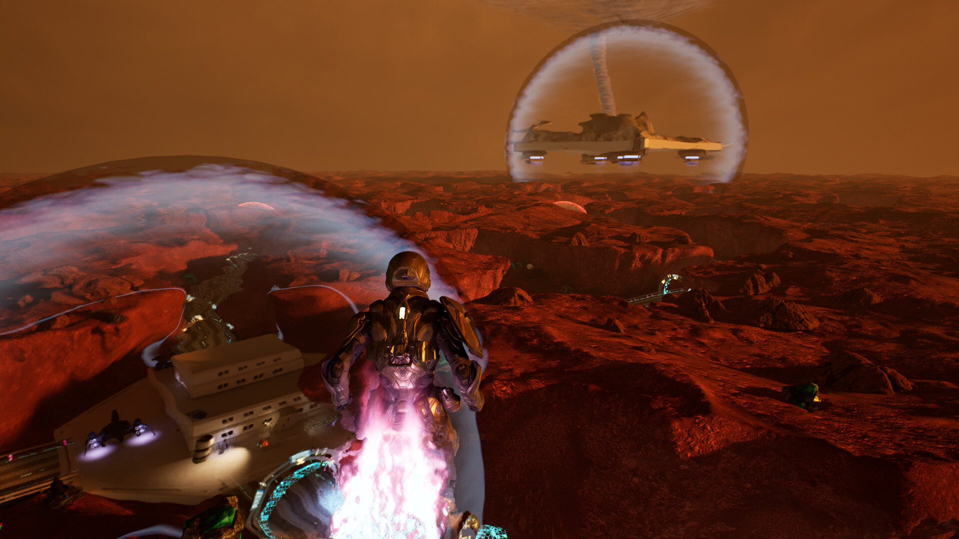 Red Planet Rampart screenshot 1