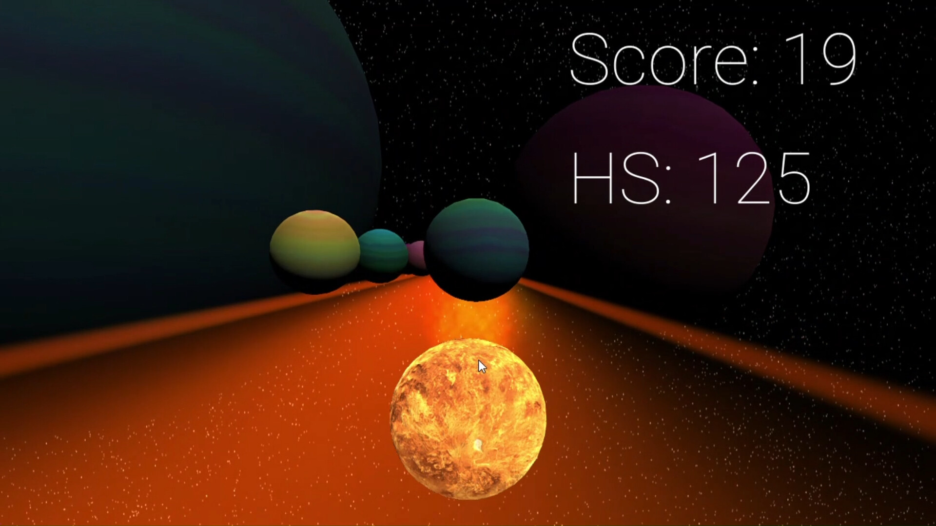 Cosmic Rollers: Orbital Odyssey screenshot 1