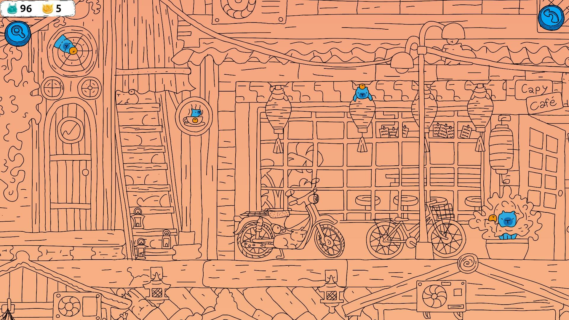 Hidden Capybaras with Orange screenshot 2