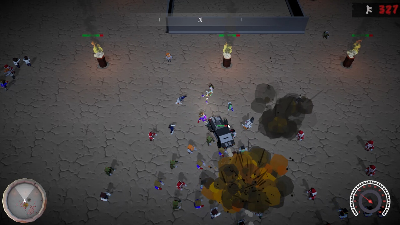 Diminishing Light: Wheeled Carnage screenshot 2