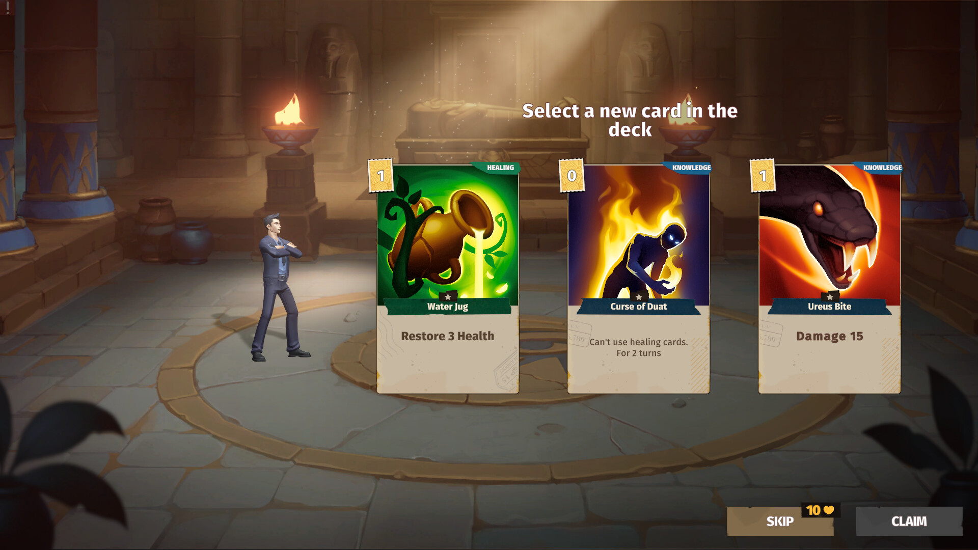 Museum Mystery: Deckbuilding Card Game screenshot 7
