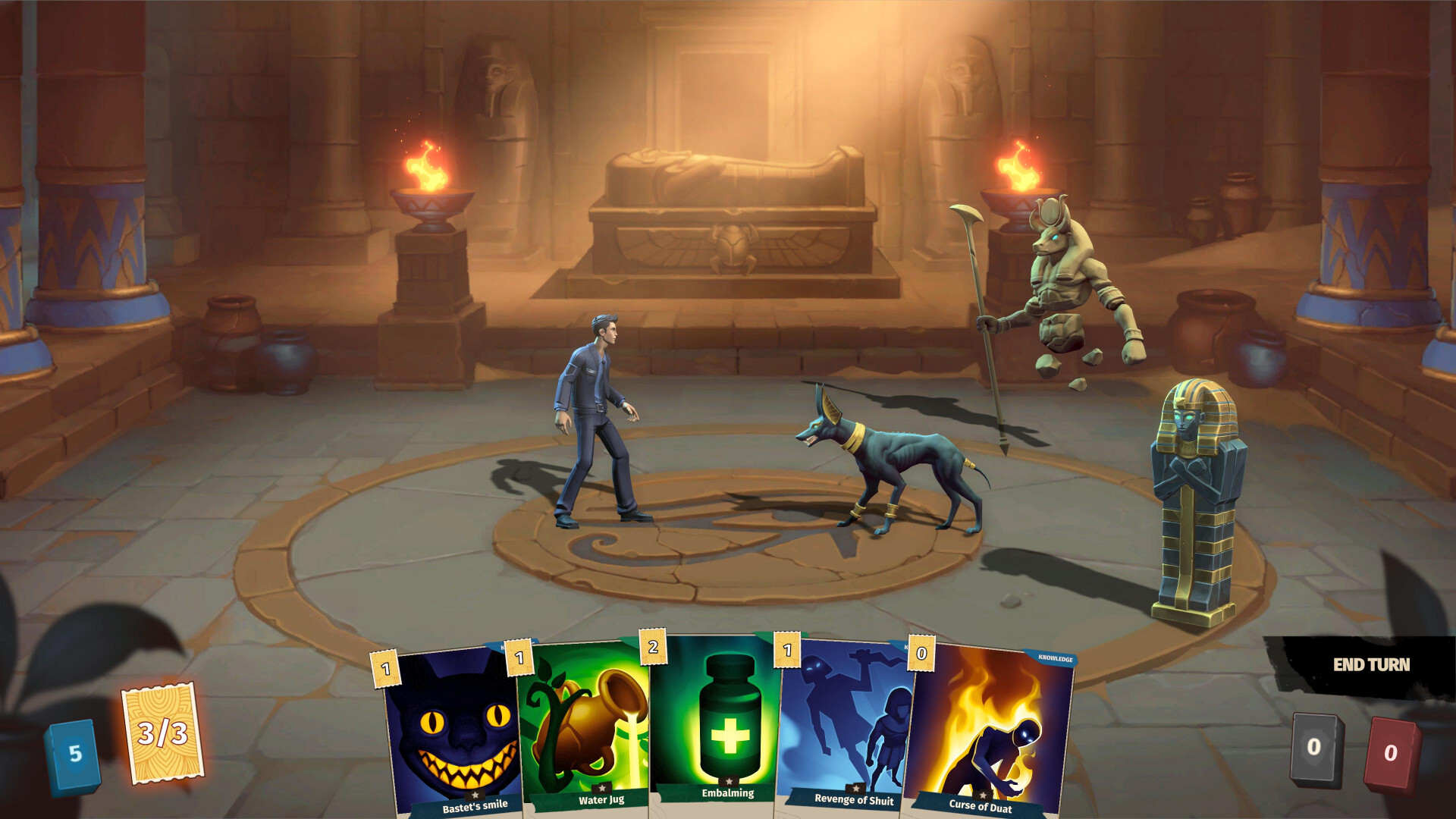 Museum Mystery: Deckbuilding Card Game screenshot 1