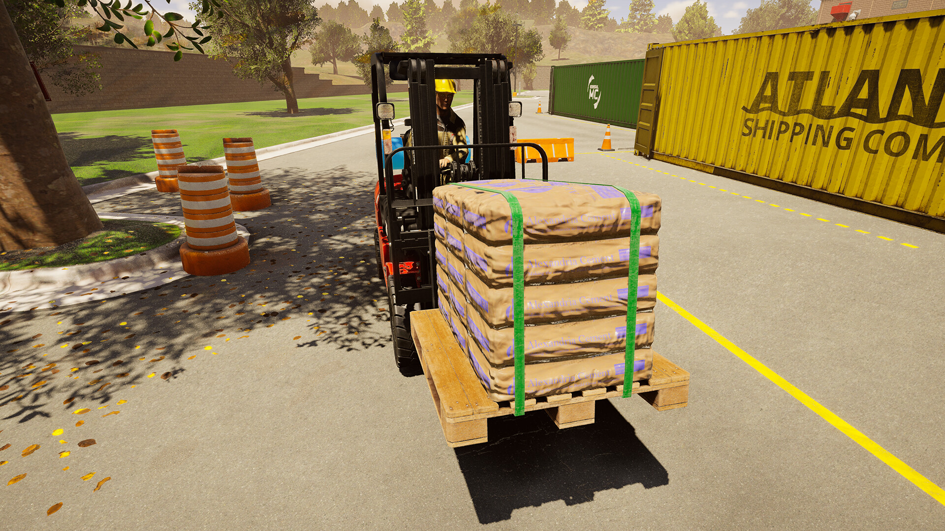 Forklift Simulator screenshot 8