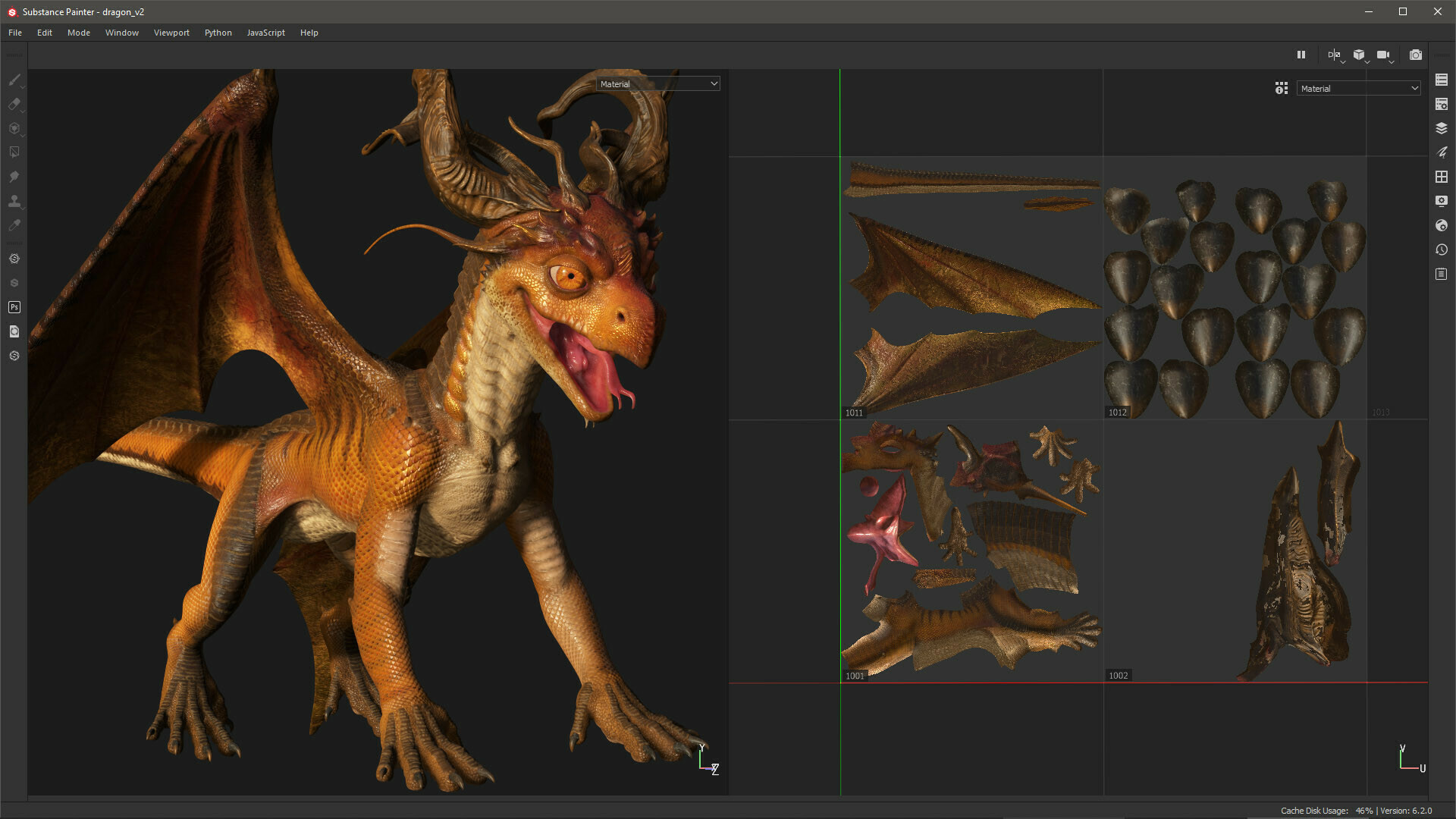 Substance 3D Painter 2024 screenshot 5