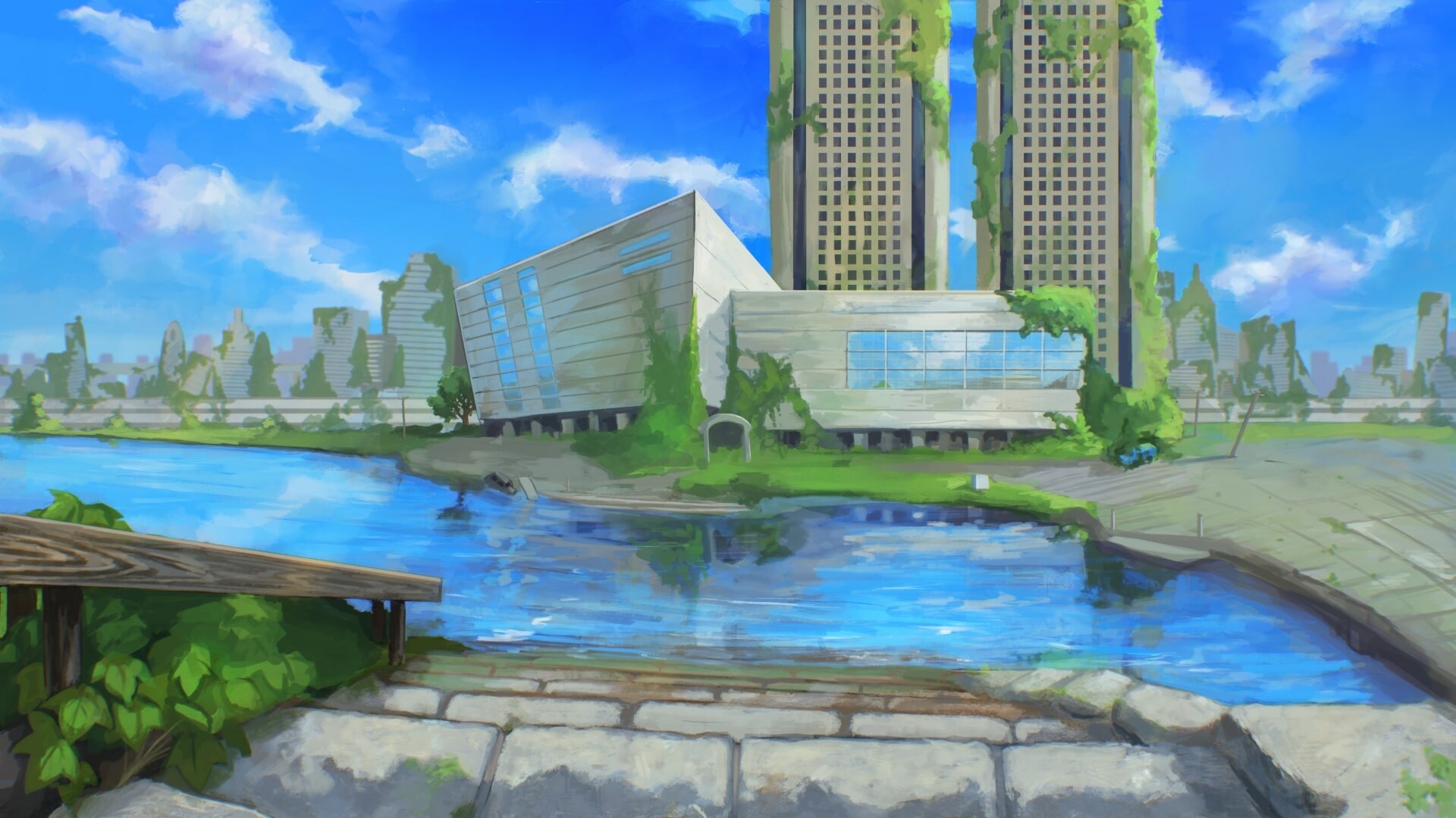 水没廃墟のピアノドロイド screenshot 6