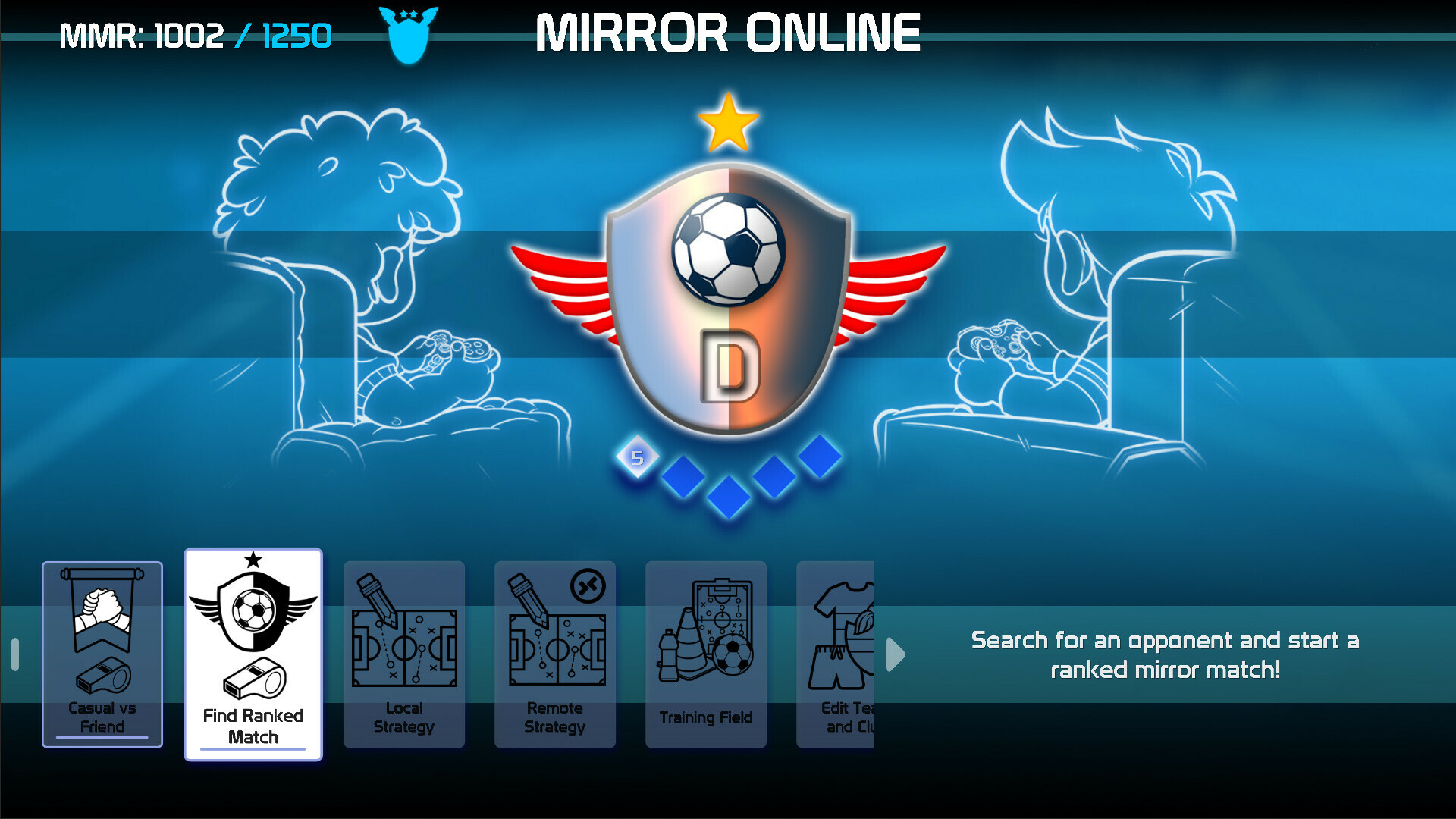 Charrua Soccer - Mirror Edition screenshot 4