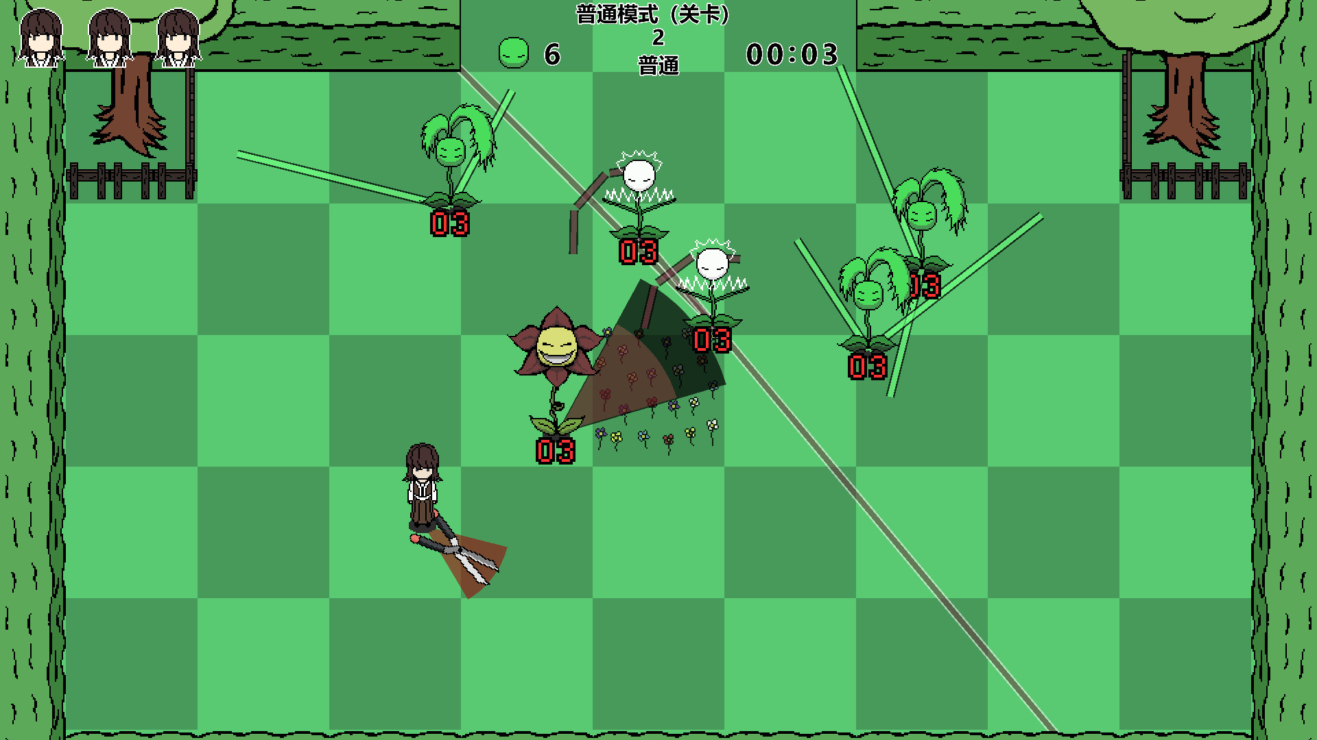 Scissor Girl's Weed Crisis screenshot 2