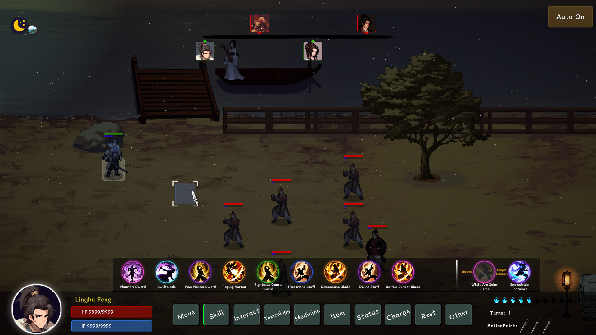 Wuxia Saga: Ten Thousand Paths screenshot 2