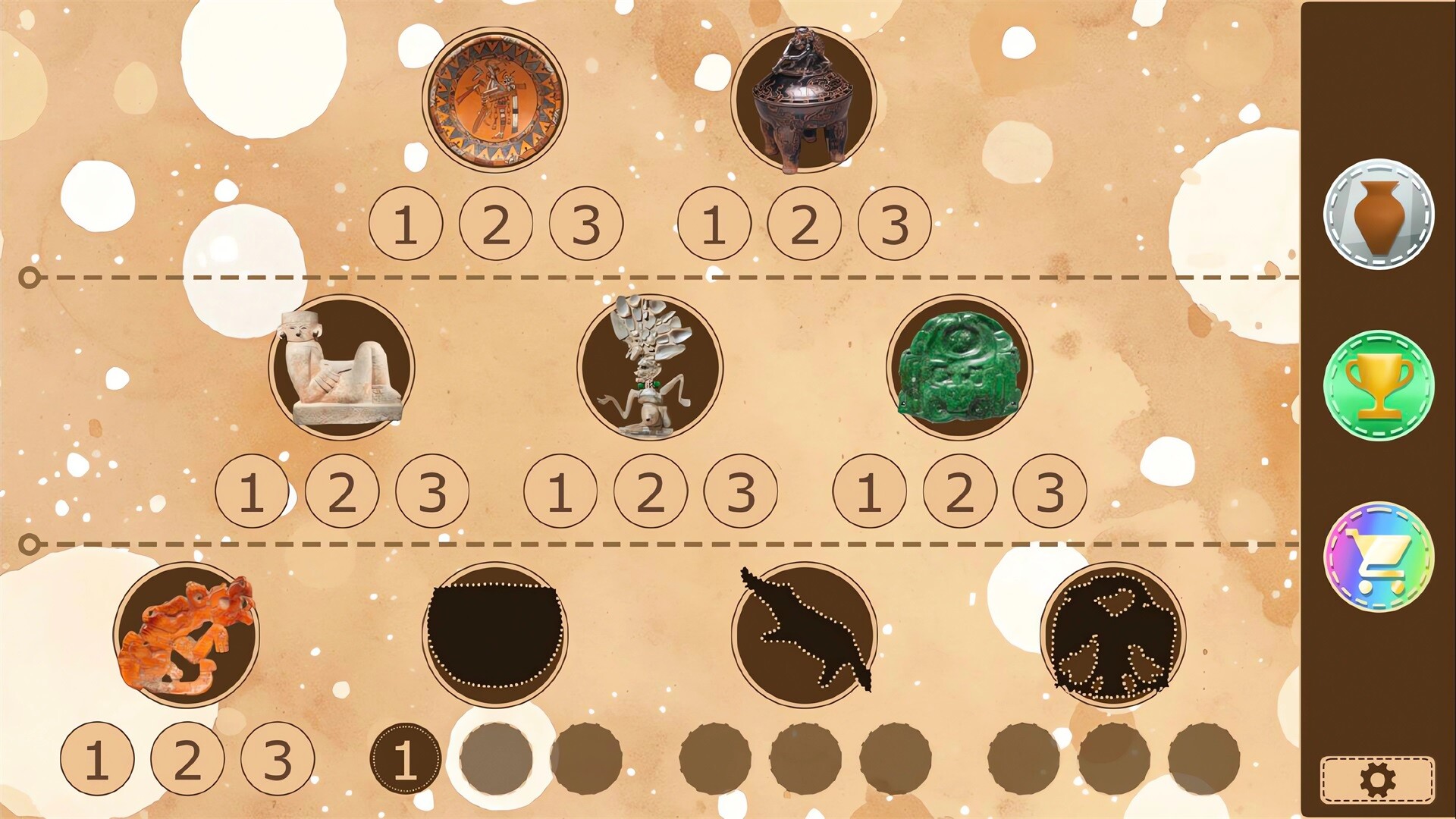 Relic Sudoku screenshot 1