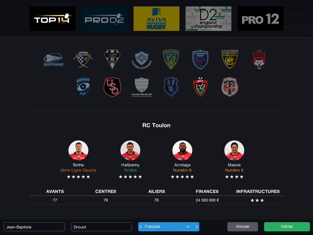 Pro Rugby Manager 2015 screenshot 15