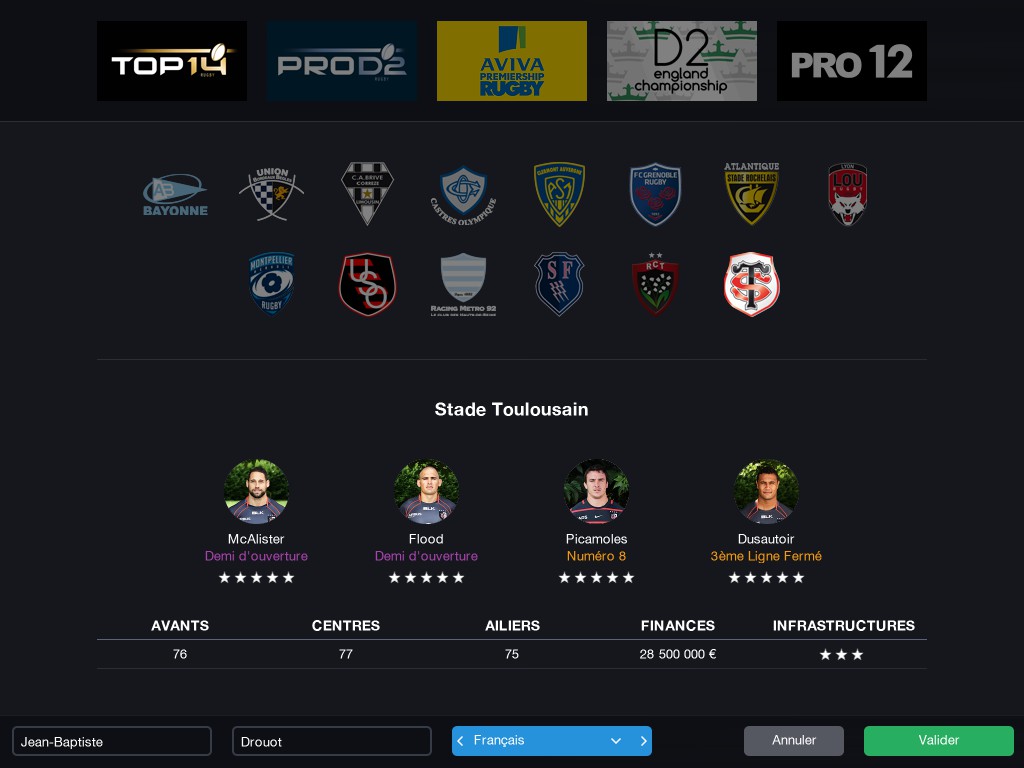 Pro Rugby Manager 2015 screenshot 16