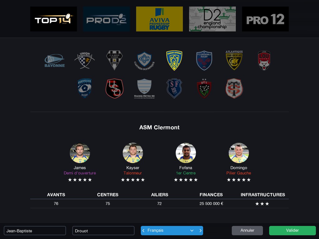 Pro Rugby Manager 2015 screenshot 14