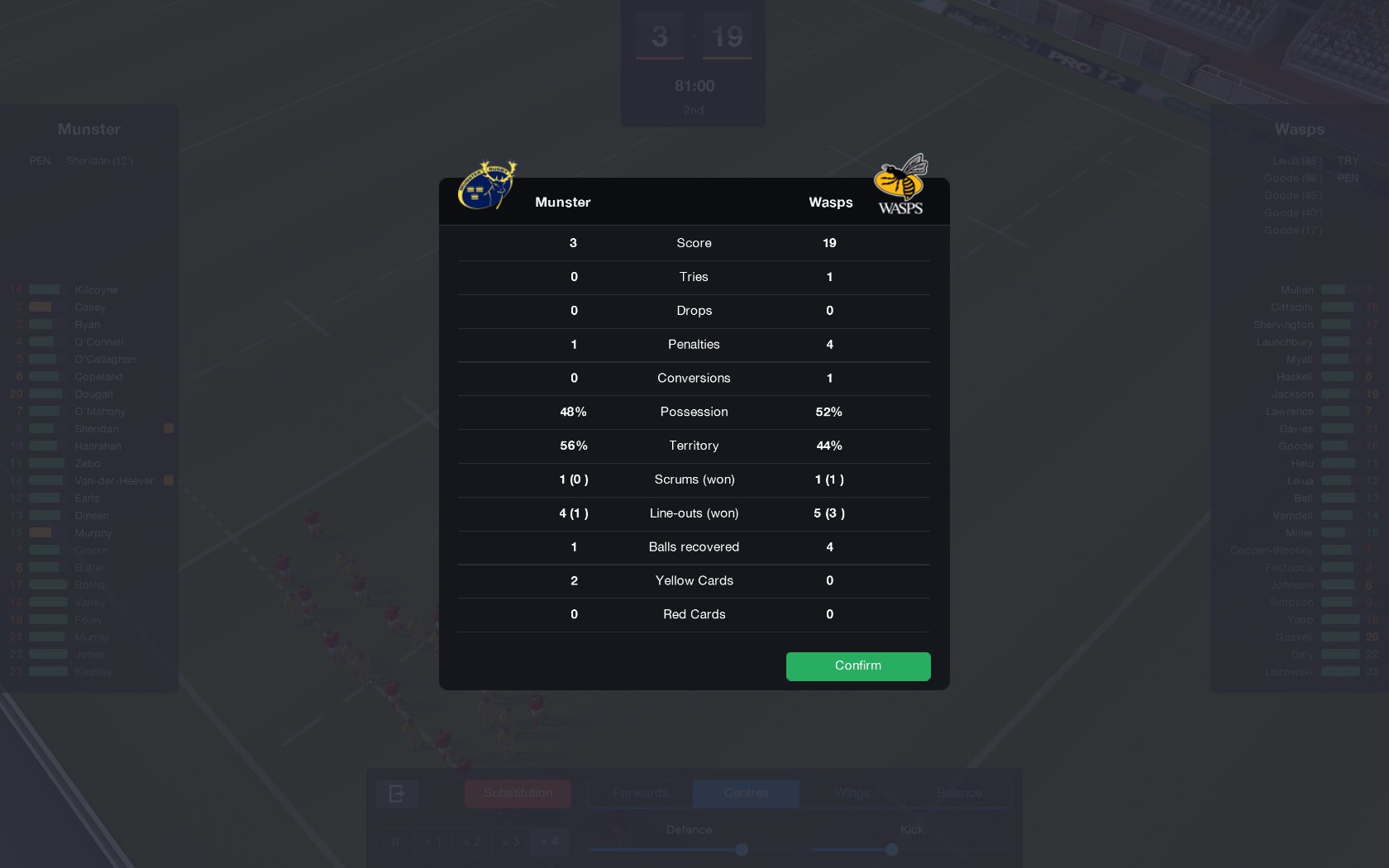 Pro Rugby Manager 2015 screenshot 23