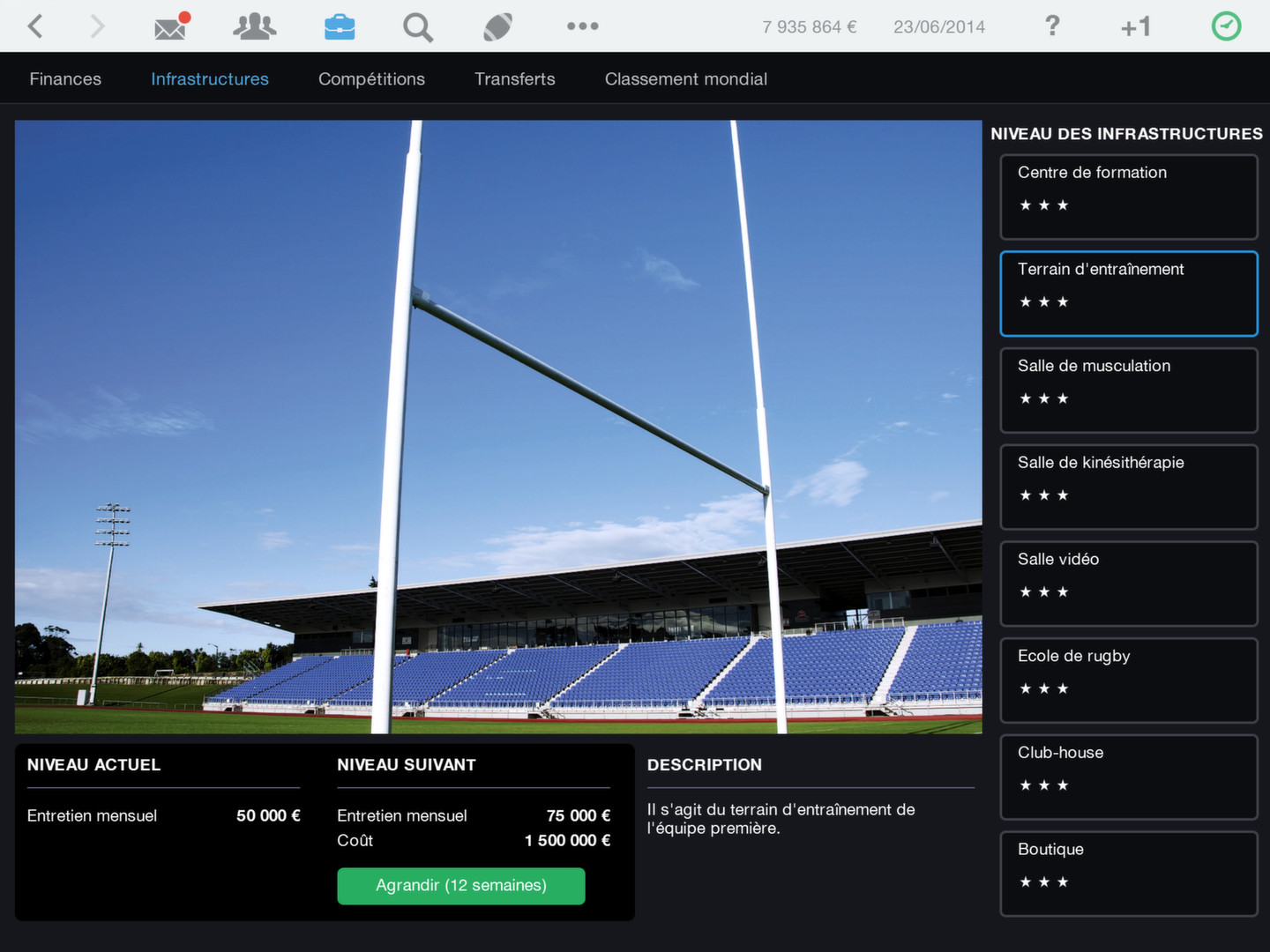 Pro Rugby Manager 2015 screenshot 3