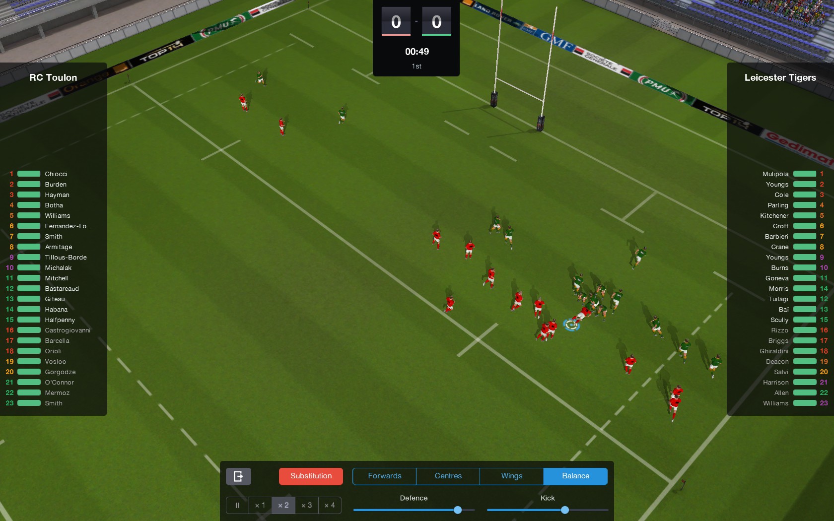 Pro Rugby Manager 2015 screenshot 21