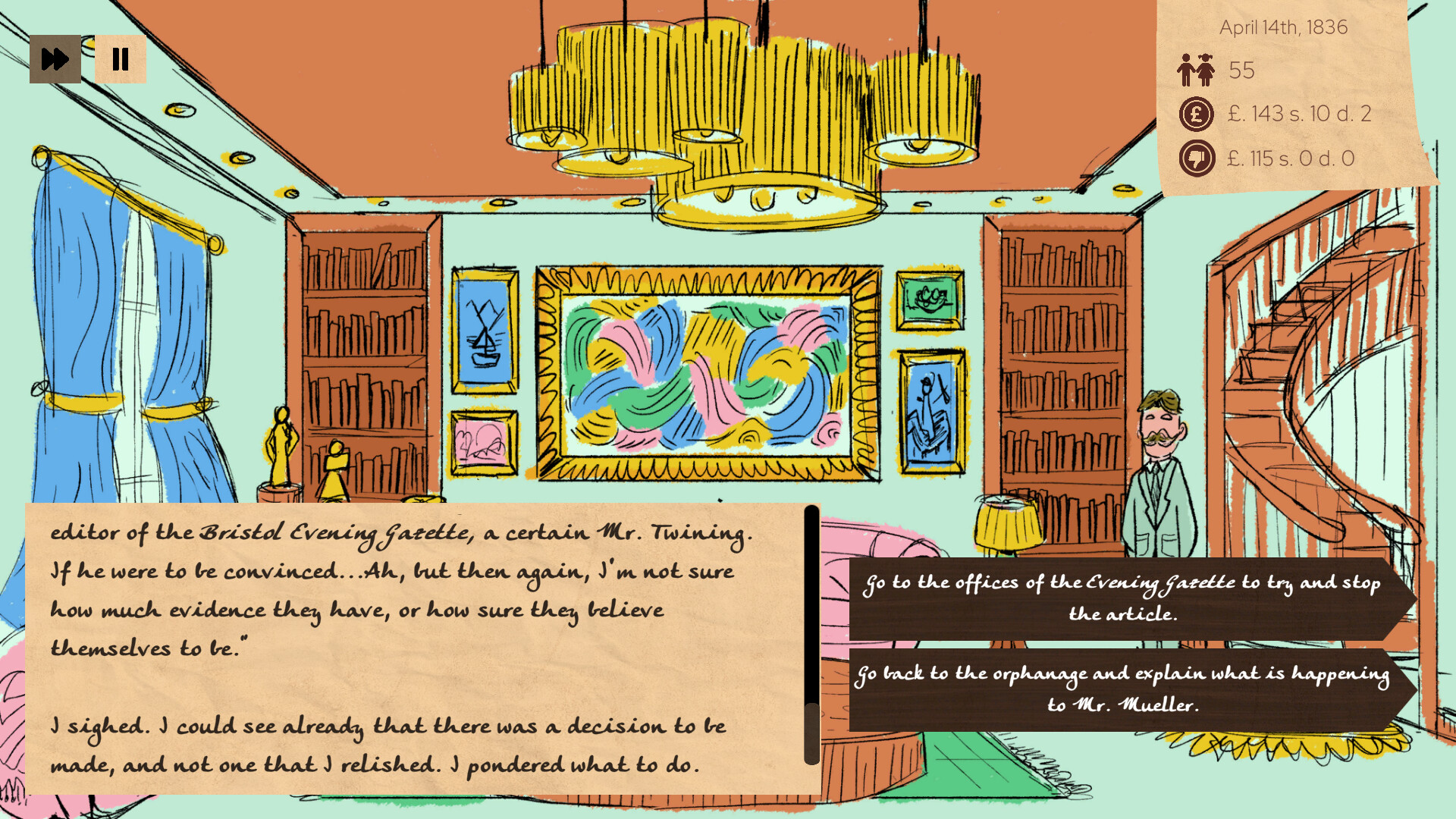 Mr. Mueller's Grand Experiment screenshot 1