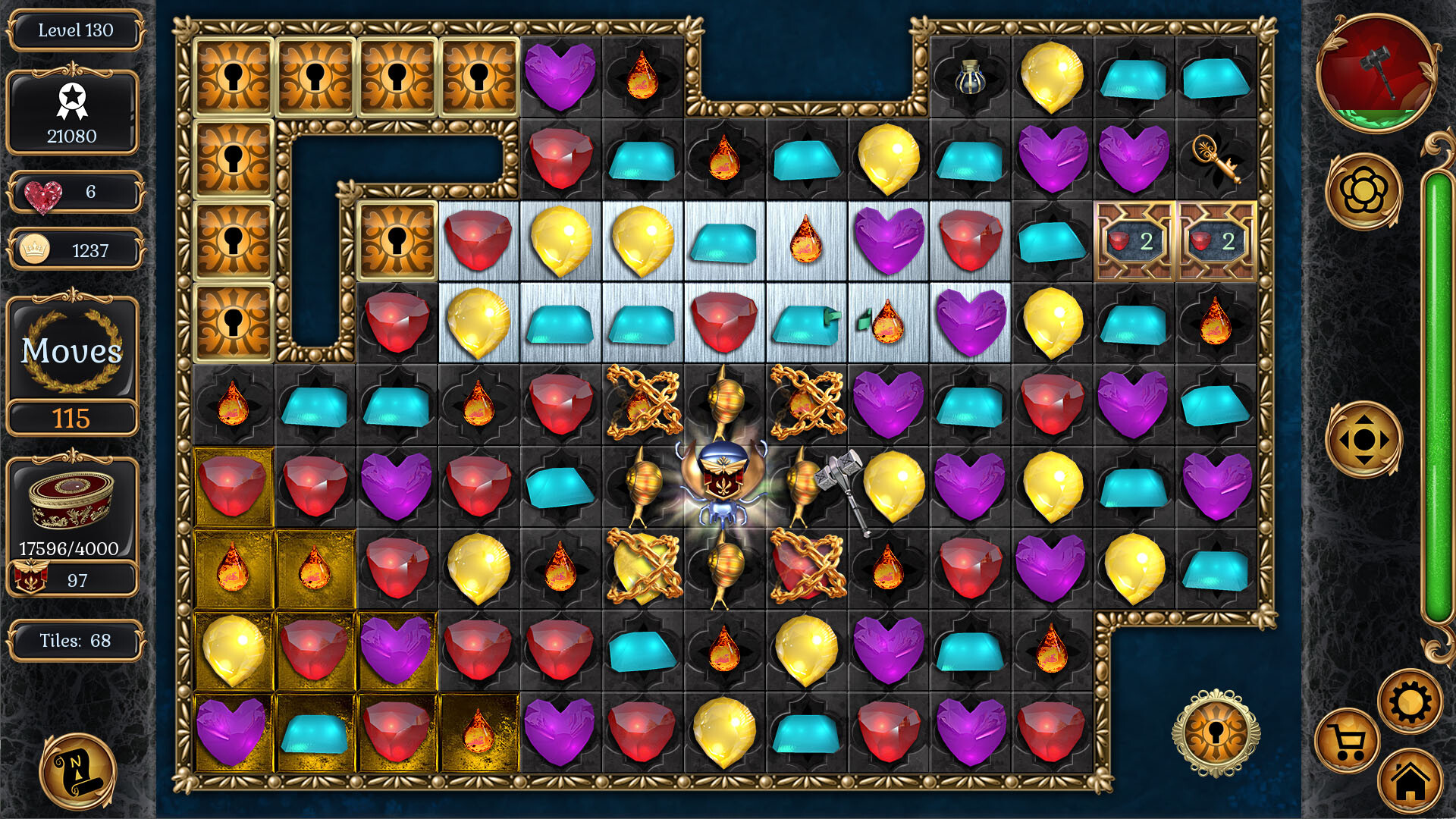 Jewel Match Origins 3 - Camelot Castle Collector's Edition screenshot 1