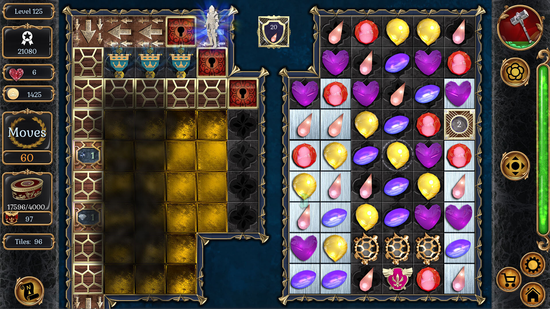 Jewel Match Origins 3 - Camelot Castle Collector's Edition screenshot 12