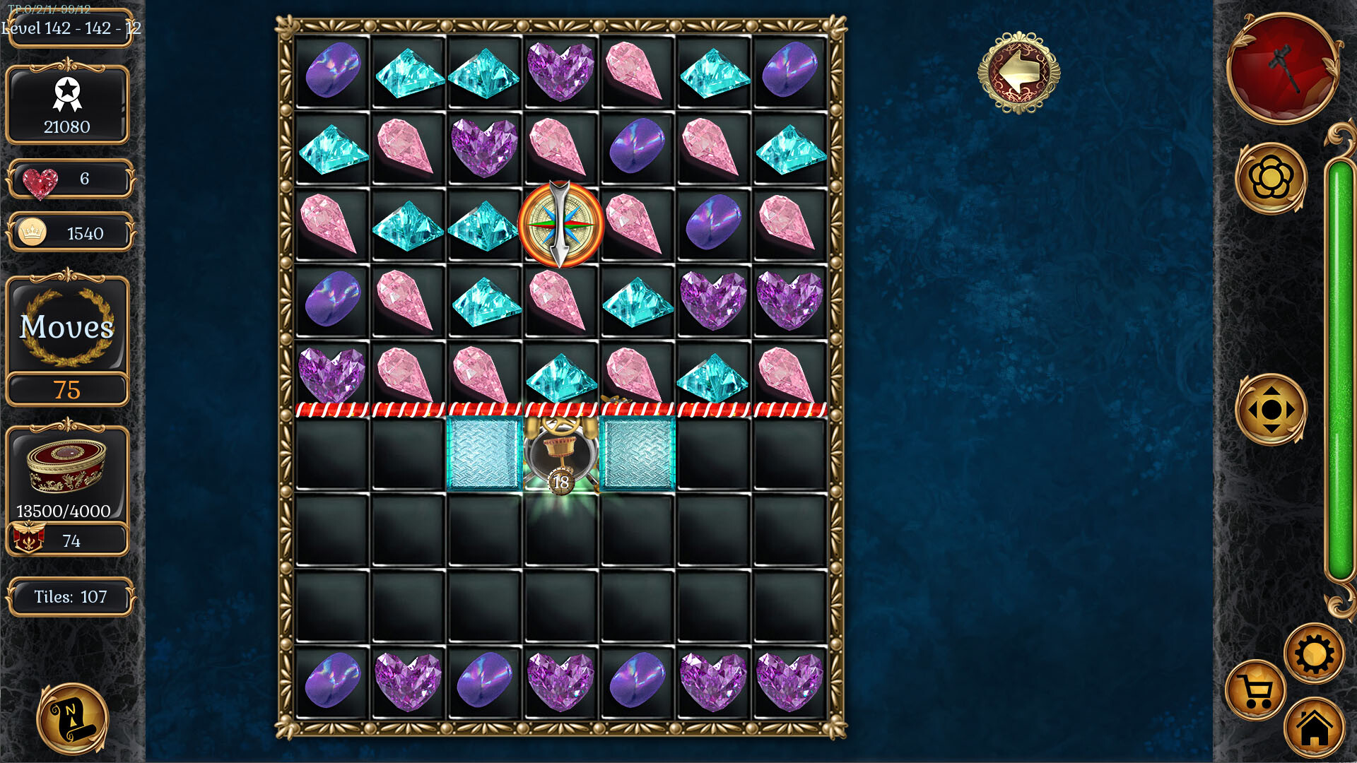 Jewel Match Origins 3 - Camelot Castle Collector's Edition screenshot 2