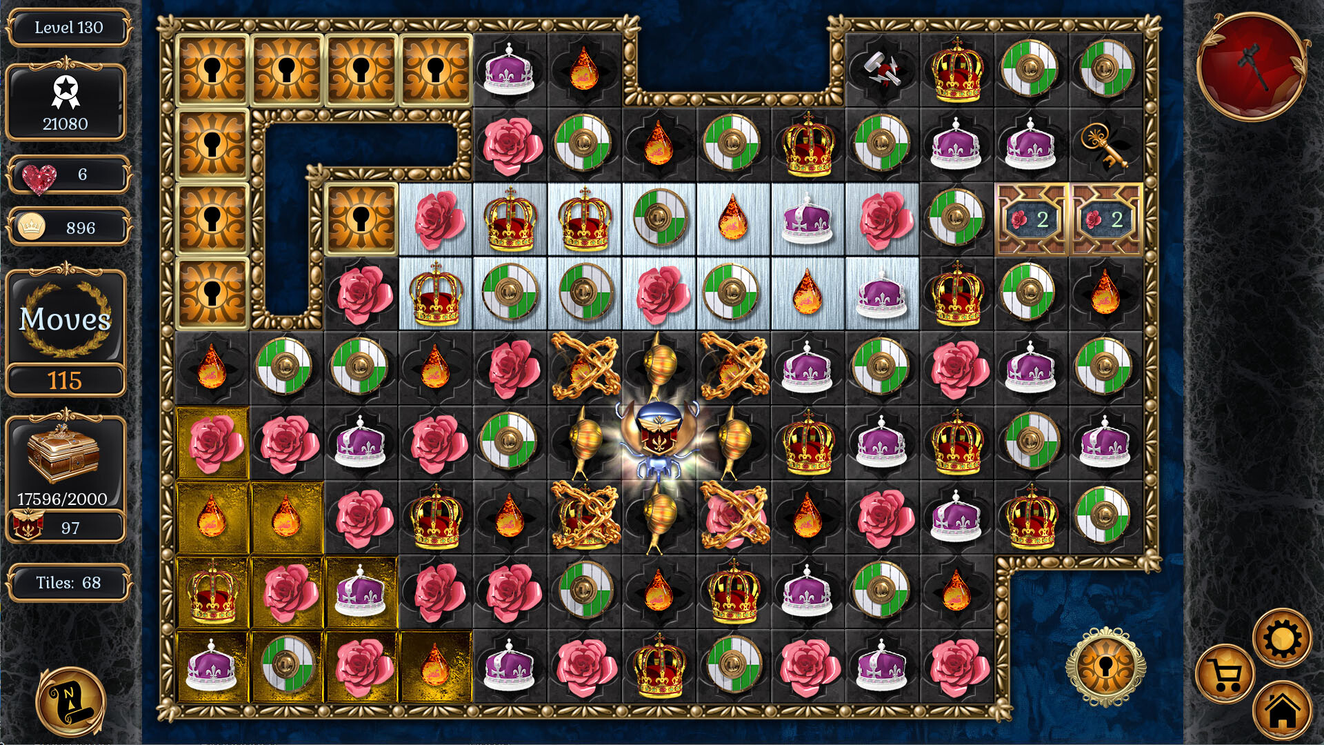 Jewel Match Origins 3 - Camelot Castle Collector's Edition screenshot 20