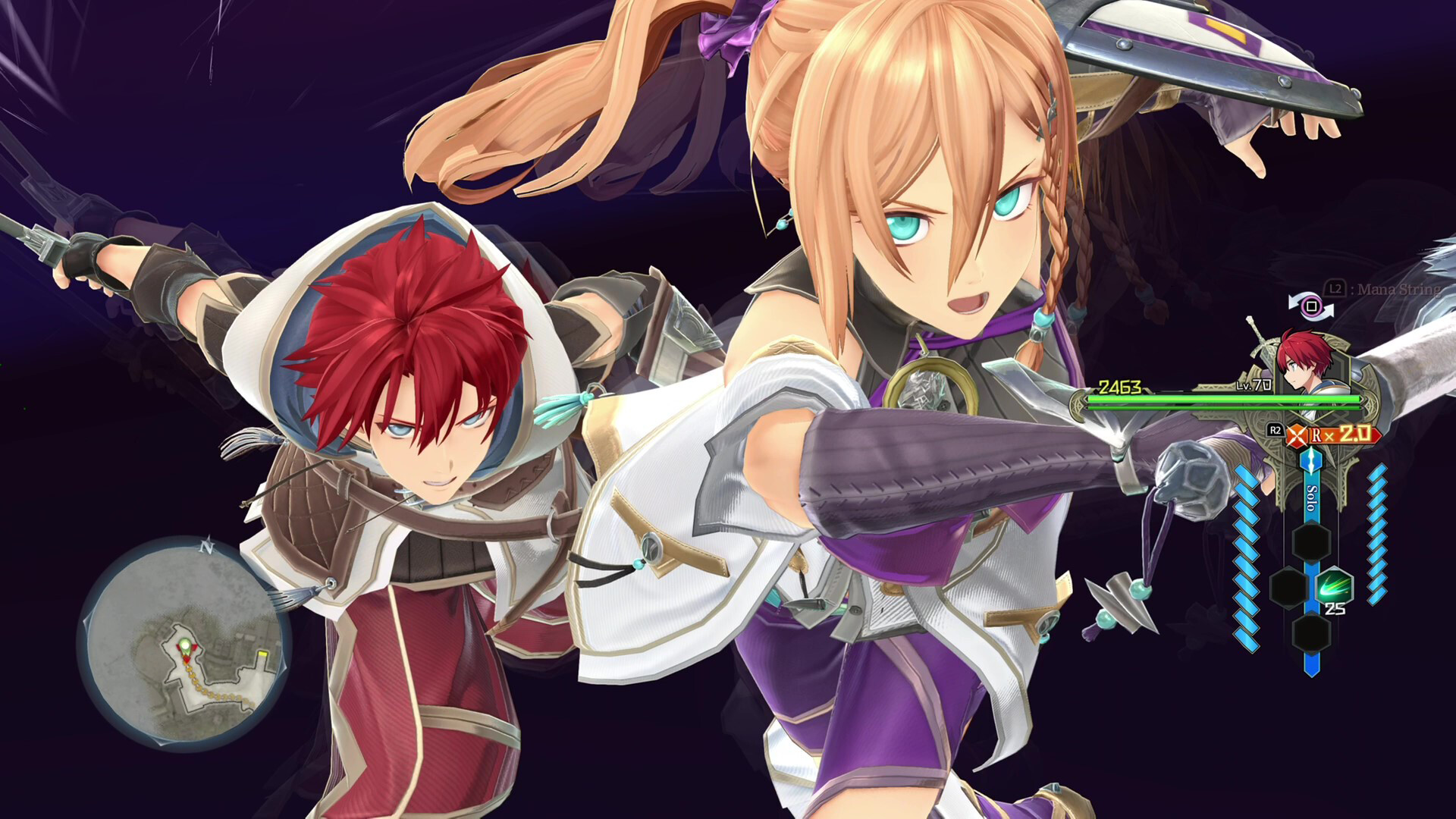 Ys X: Nordics screenshot 2