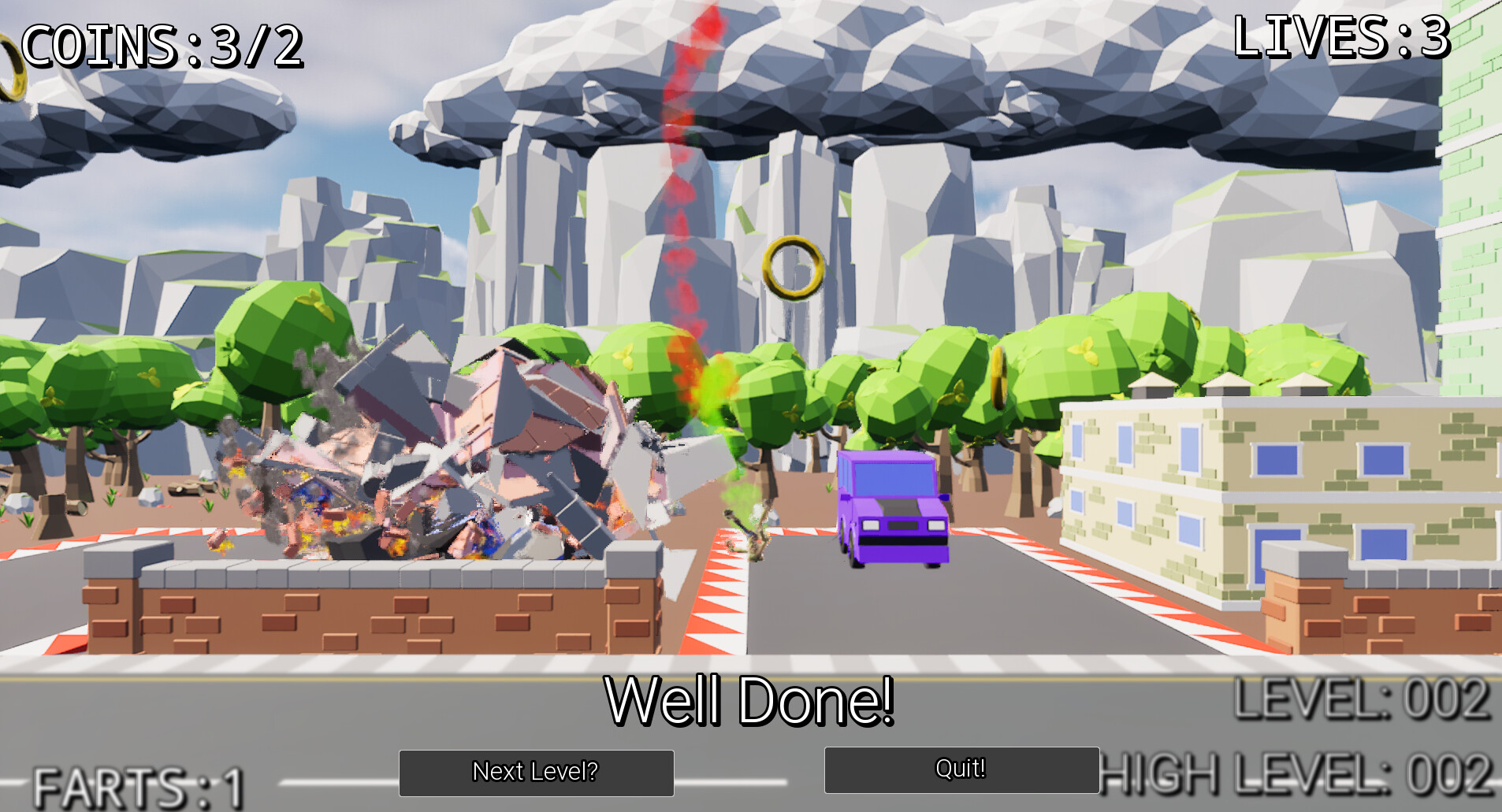 Ragdoll Wreckage: Zombie Farts screenshot 1