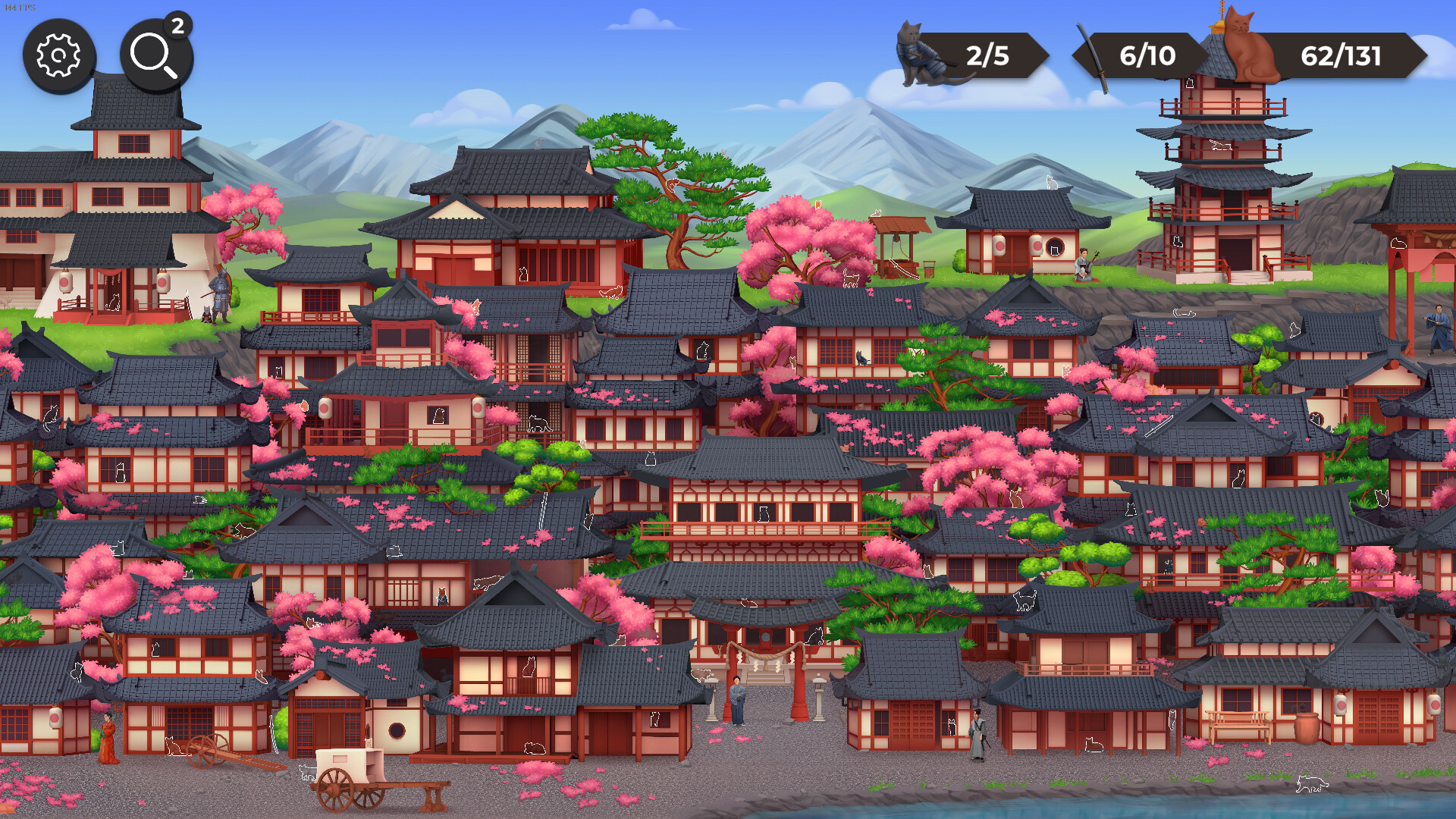 Cat Search in Feudal Japan screenshot 1