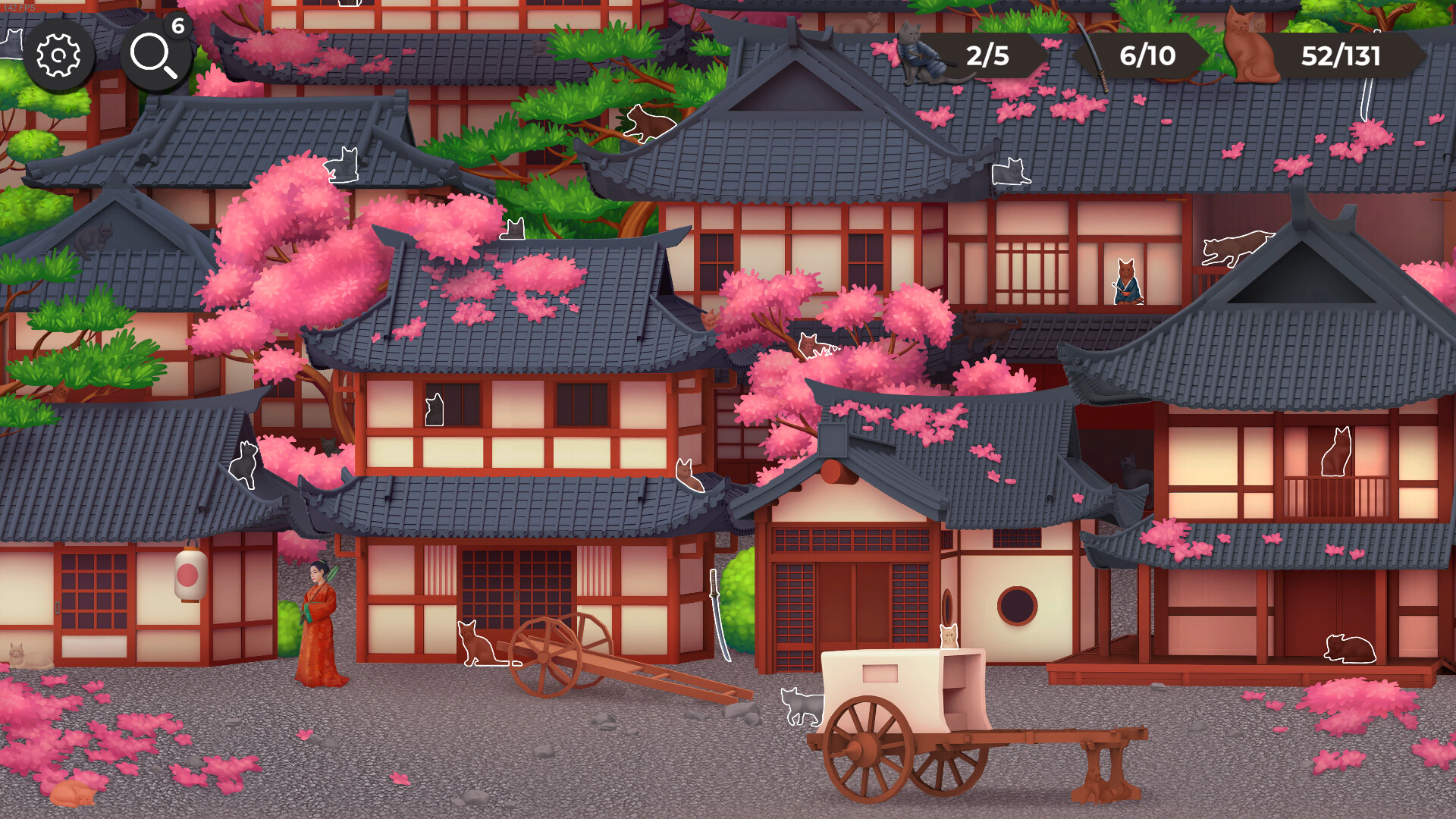 Cat Search in Feudal Japan screenshot 2