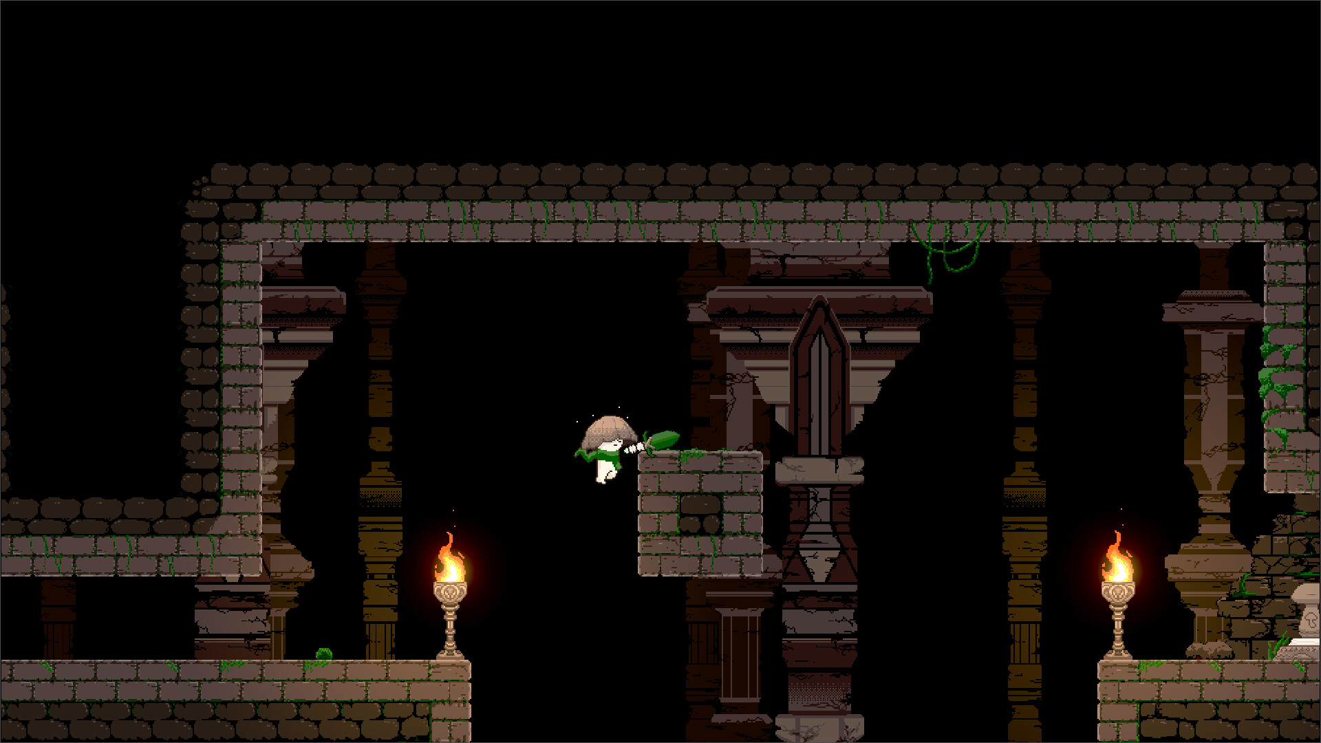 Mushroom Kid's Big Grass Sword screenshot 1