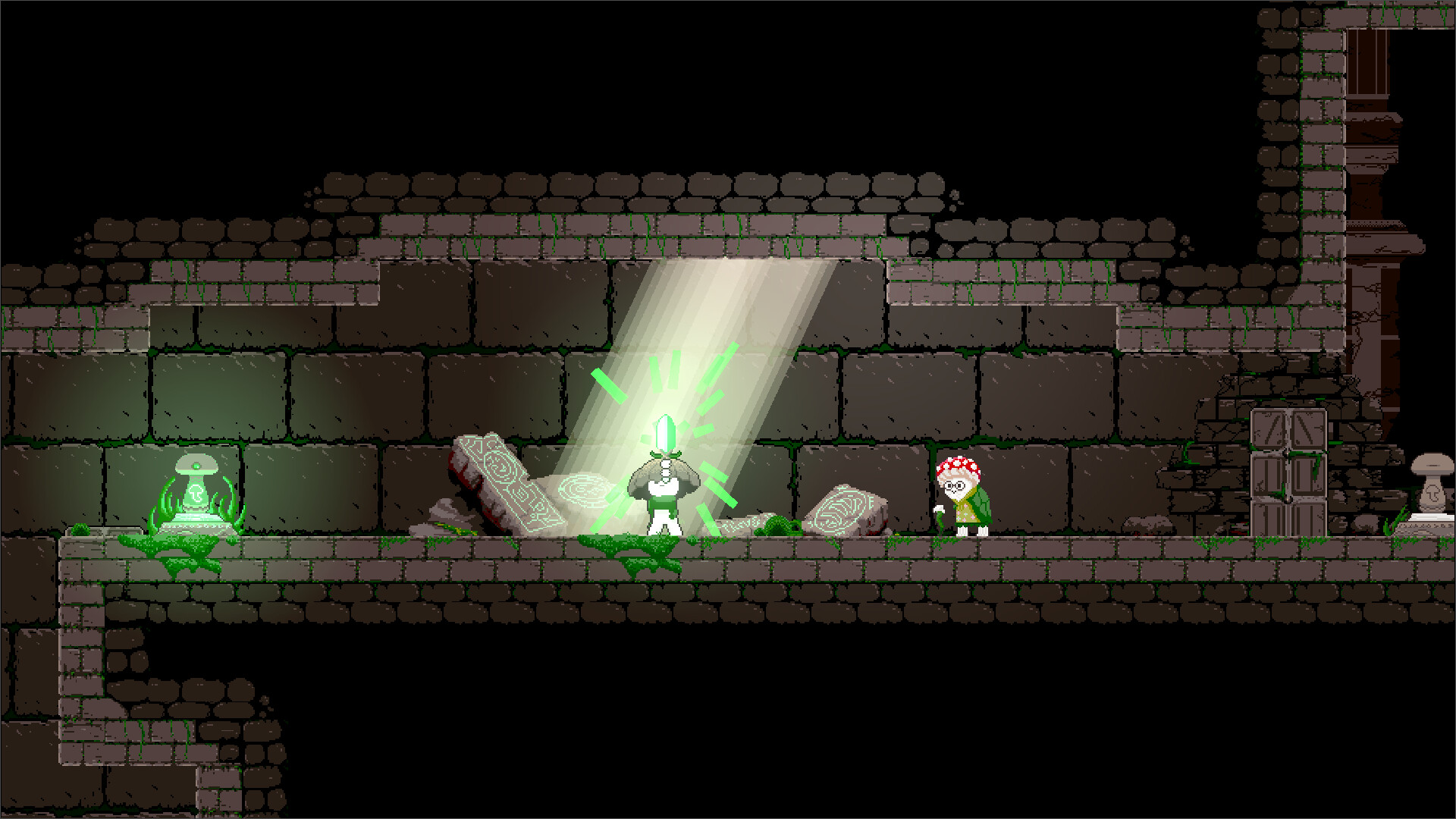Mushroom Kid's Big Grass Sword screenshot 7