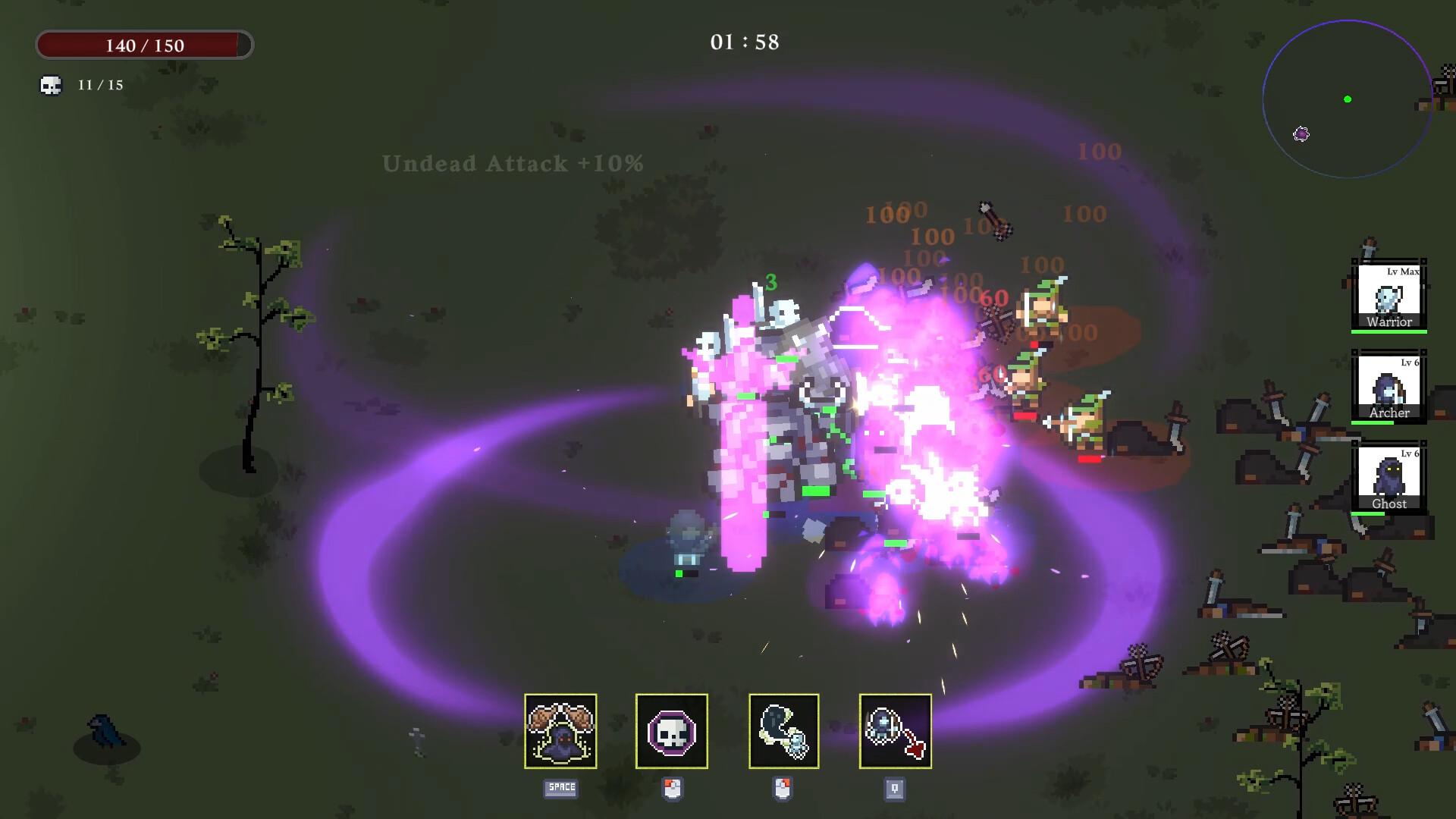 Necro Rumble screenshot 1