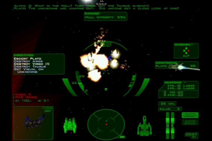 Descent: FreeSpace – The Great War screenshot 4