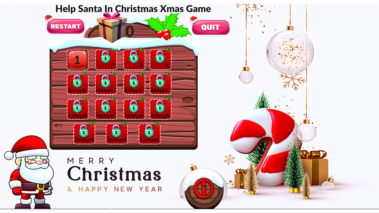 Help Santa In Christmas Xmas Game screenshot 1