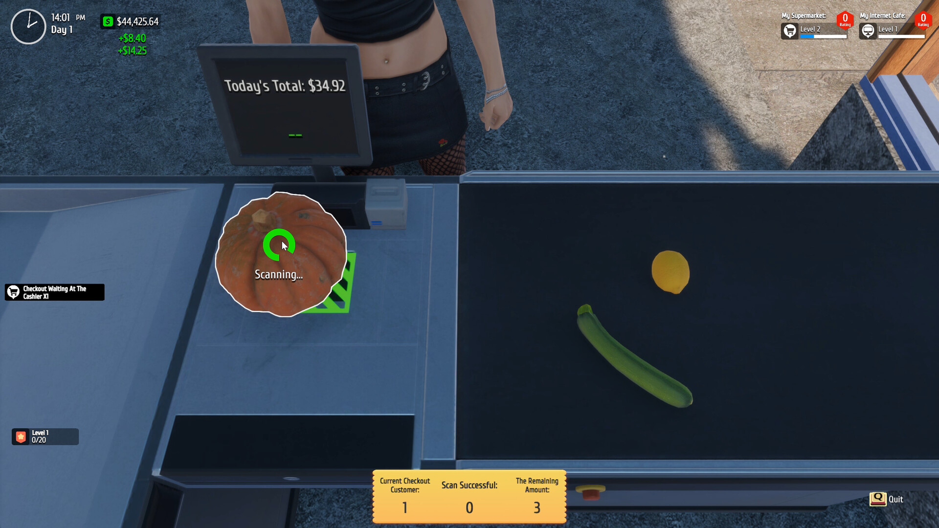 Supermarket & Internet Cafe Simulator screenshot 8