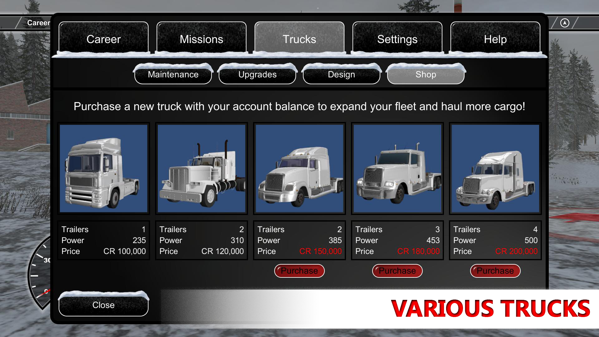 Arctic Trucker Simulator screenshot 8
