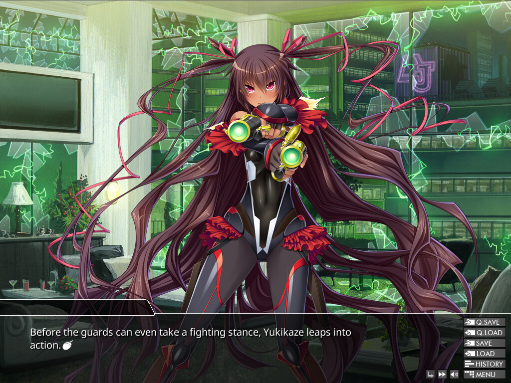 Taimanin Yukikaze screenshot 2