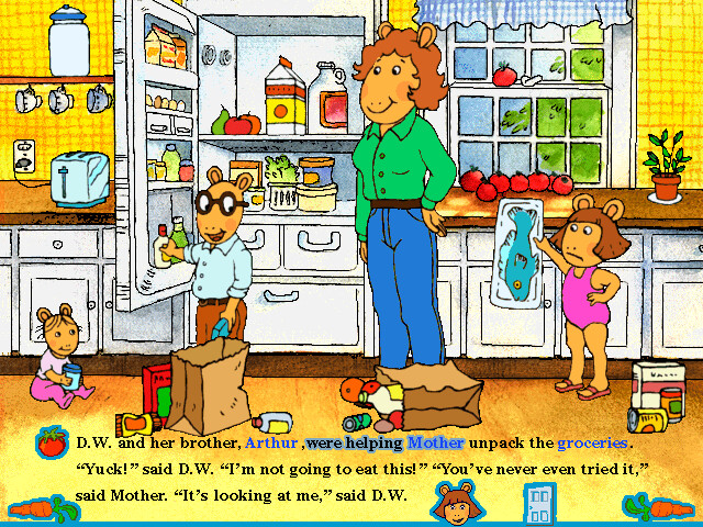 D.W. The Picky Eater screenshot 1