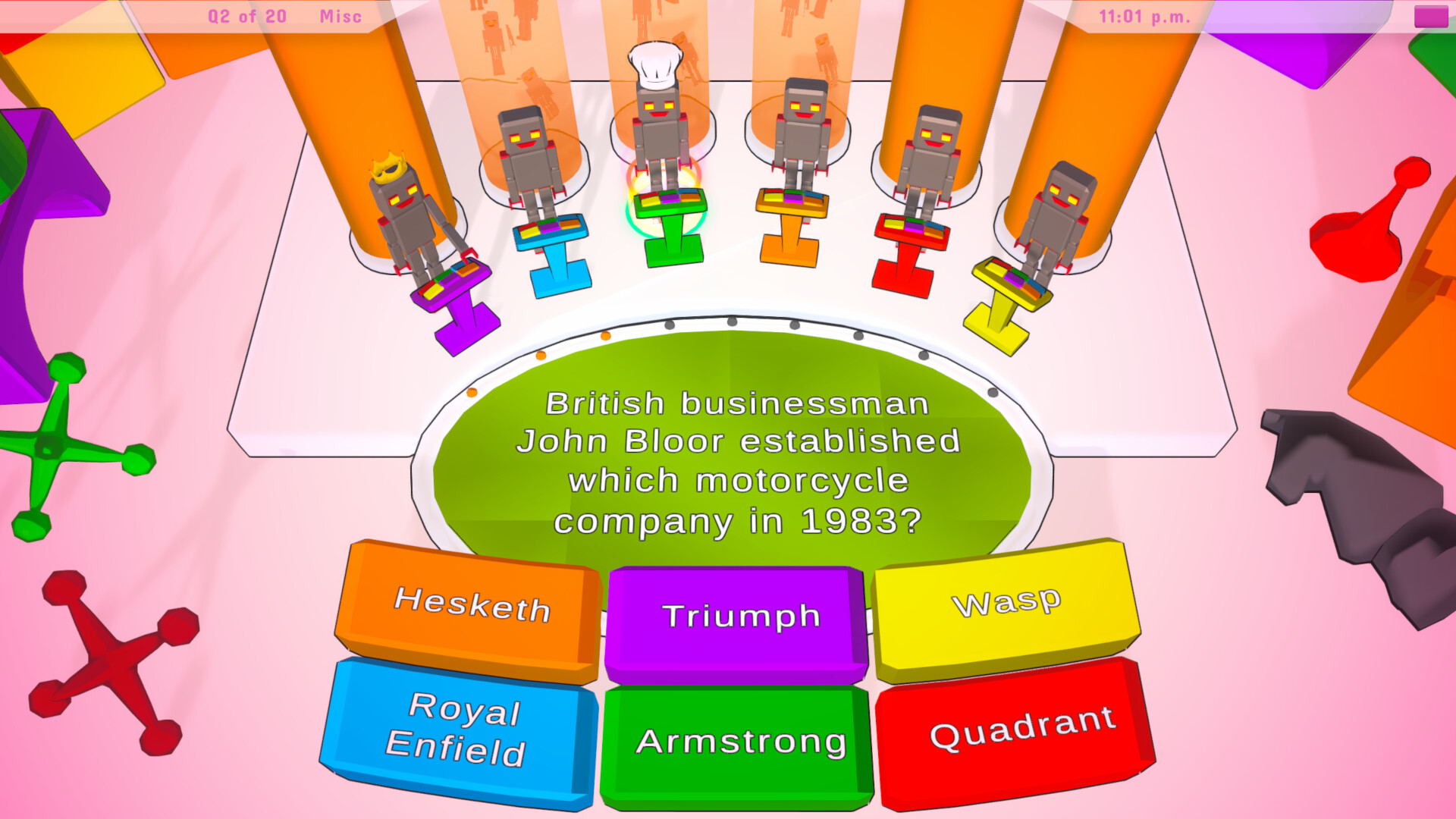 Robot Trivia Funtime screenshot 3