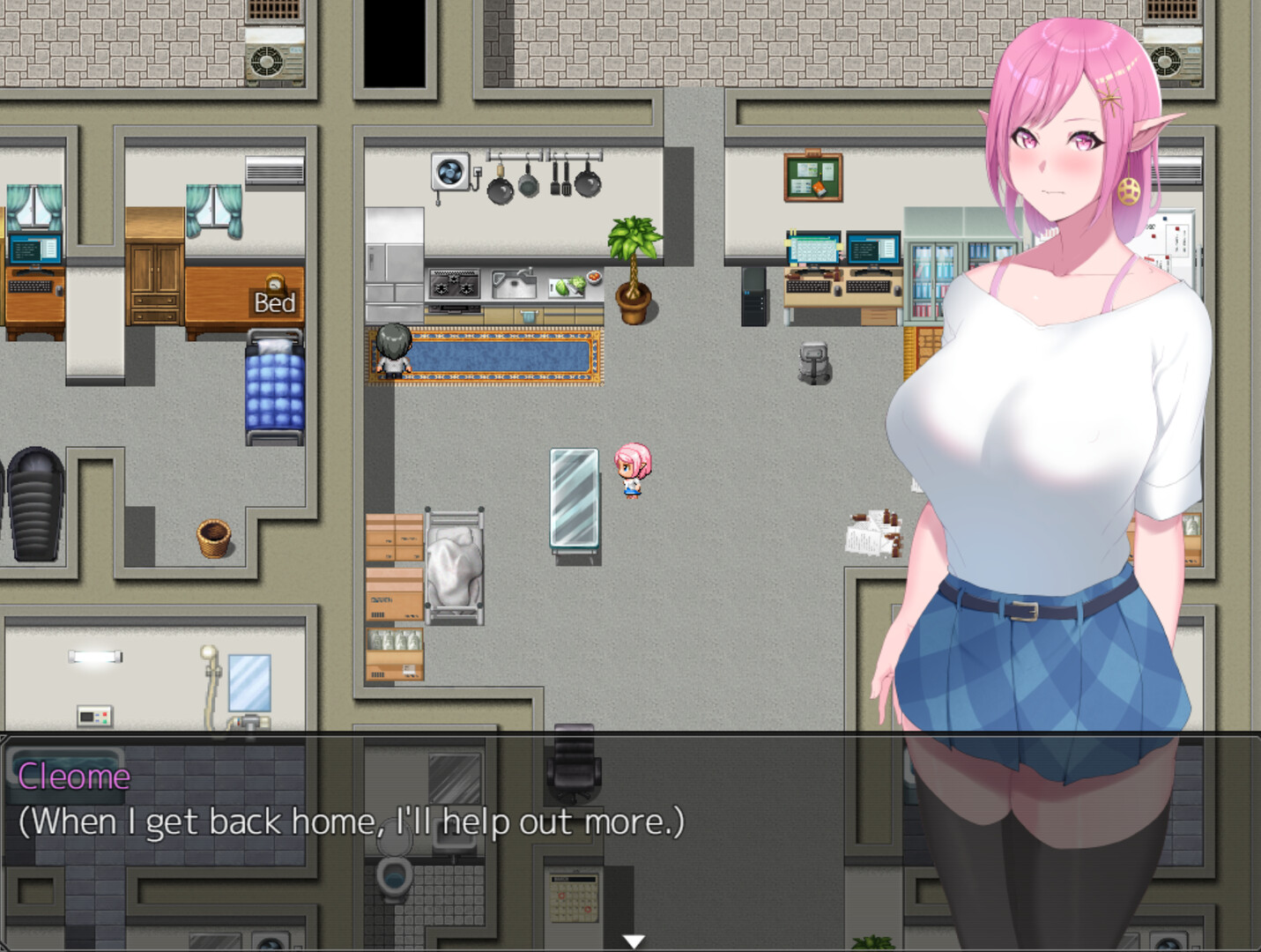 Modern Pink Elf RPG screenshot 5