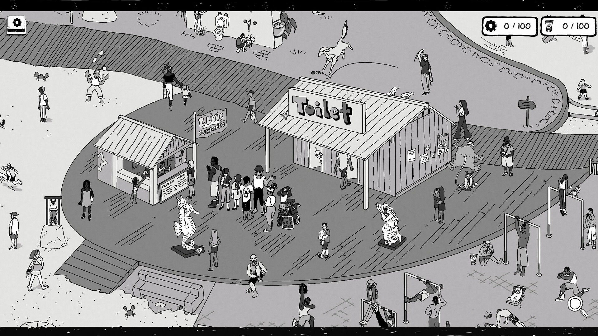 100 Hidden Kooky - Sand & Sun screenshot 1