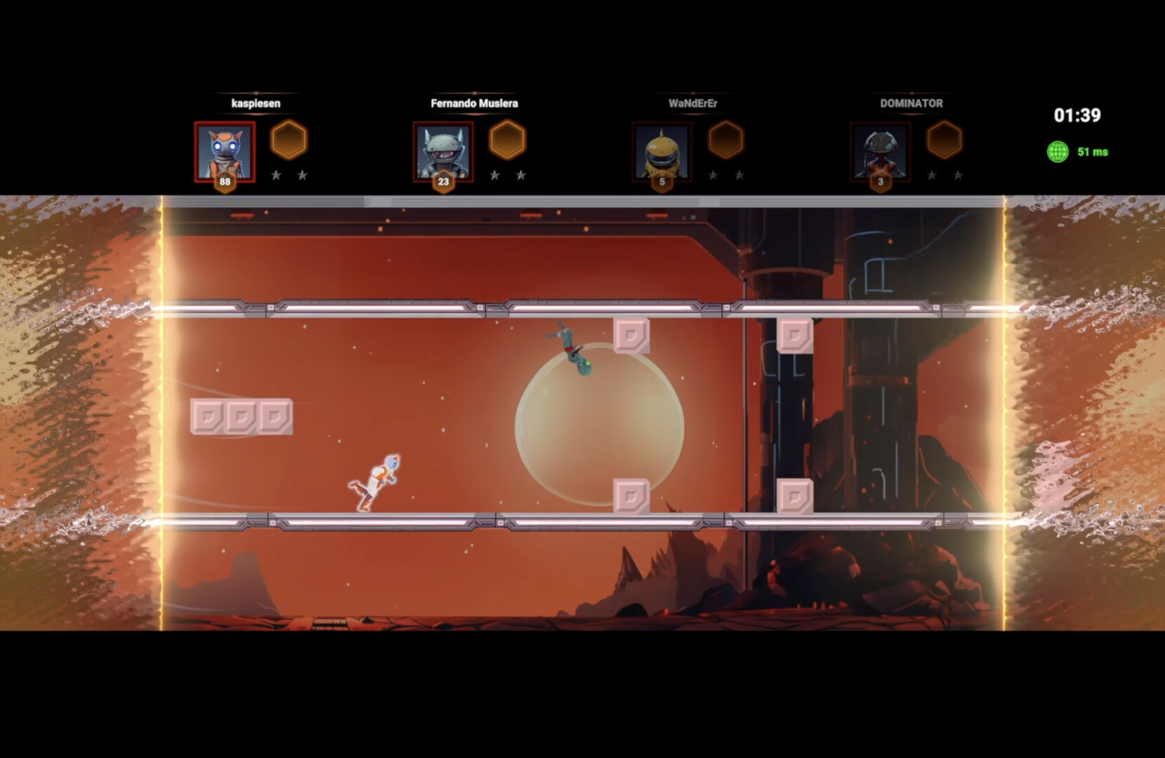 Swing Into Zero-G: Space Parkour Race screenshot 5