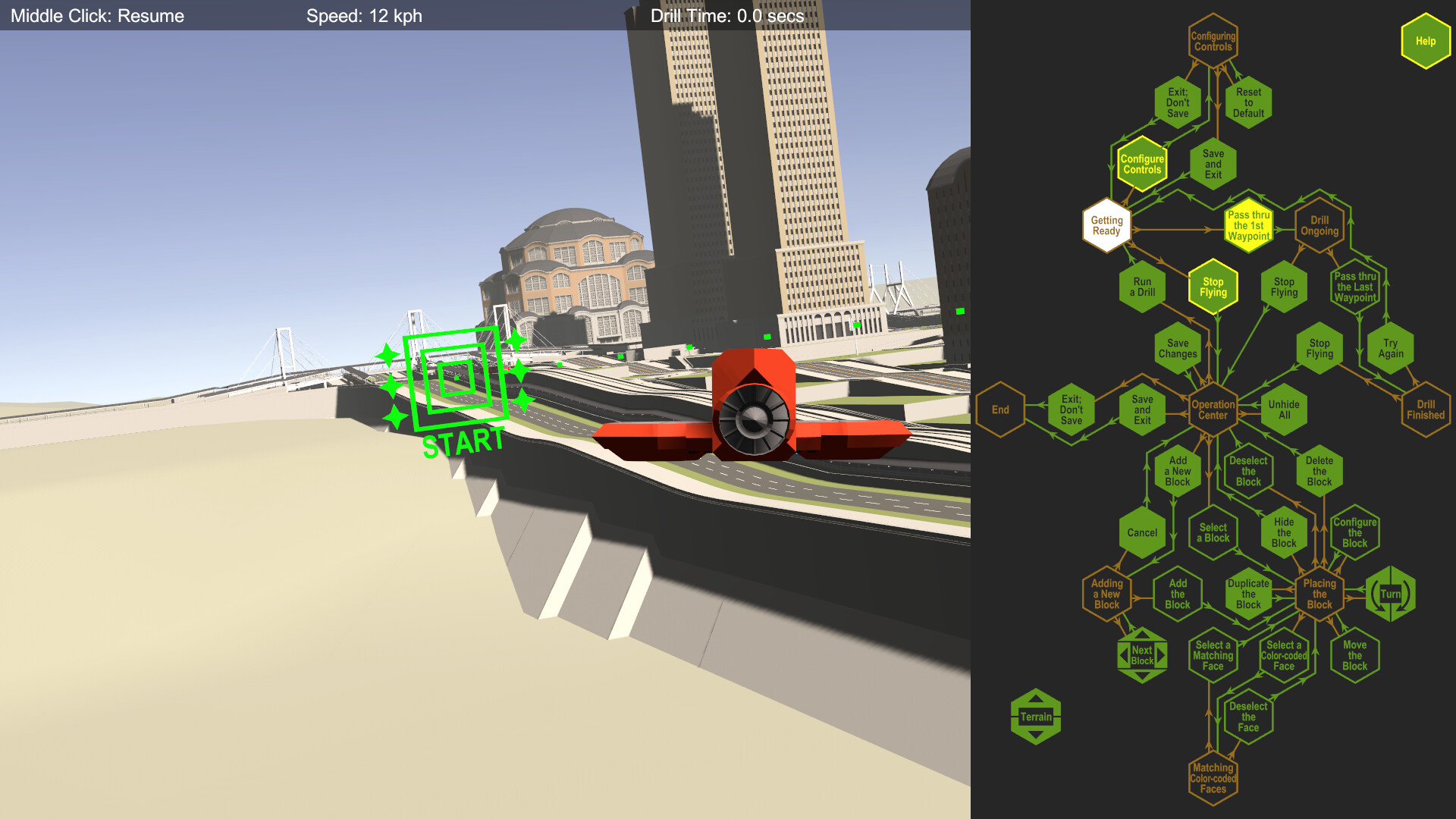 Building Block Cities - Fire Copter Drills screenshot 5