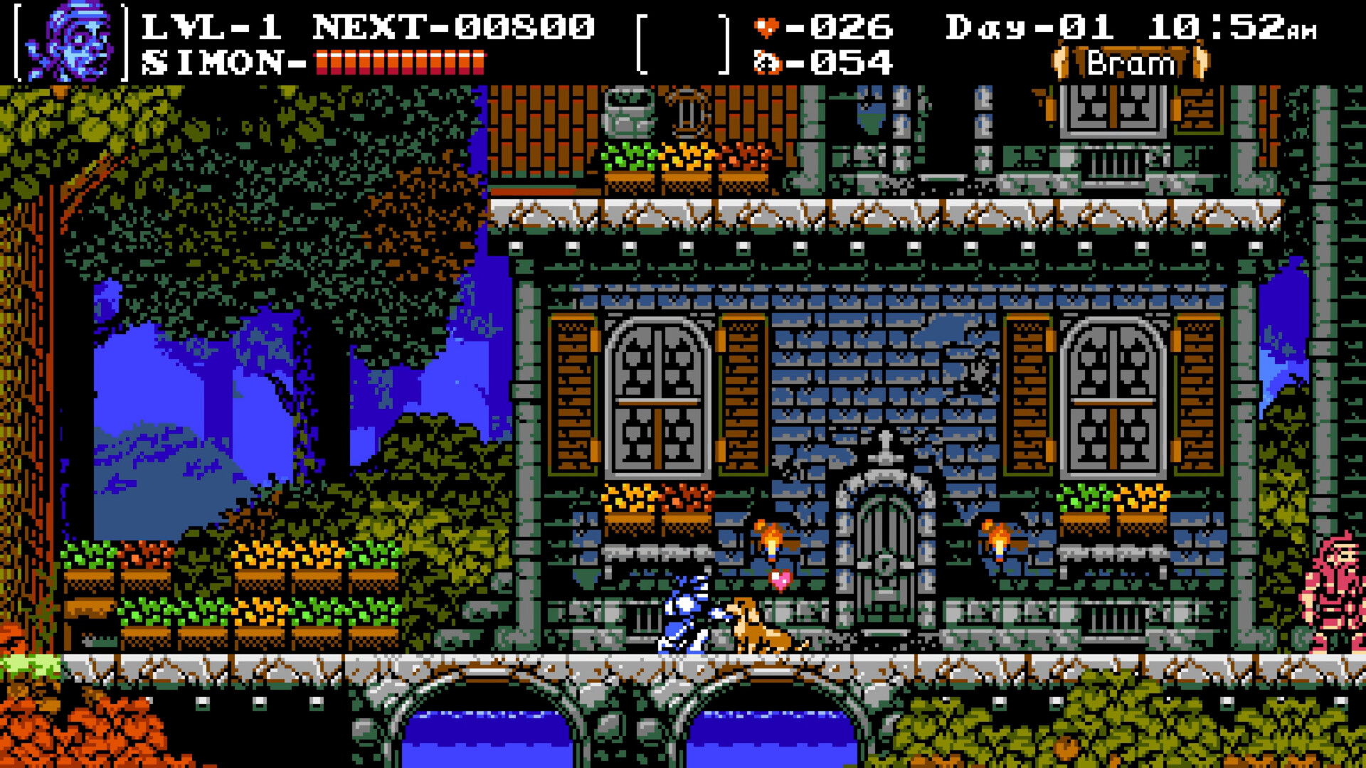 The Transylvania Adventure of Simon Quest screenshot 1