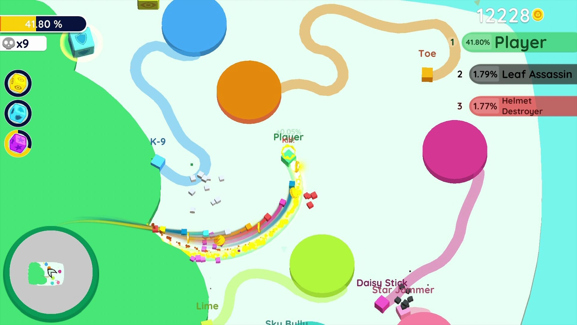 Paper io 2 screenshot 1