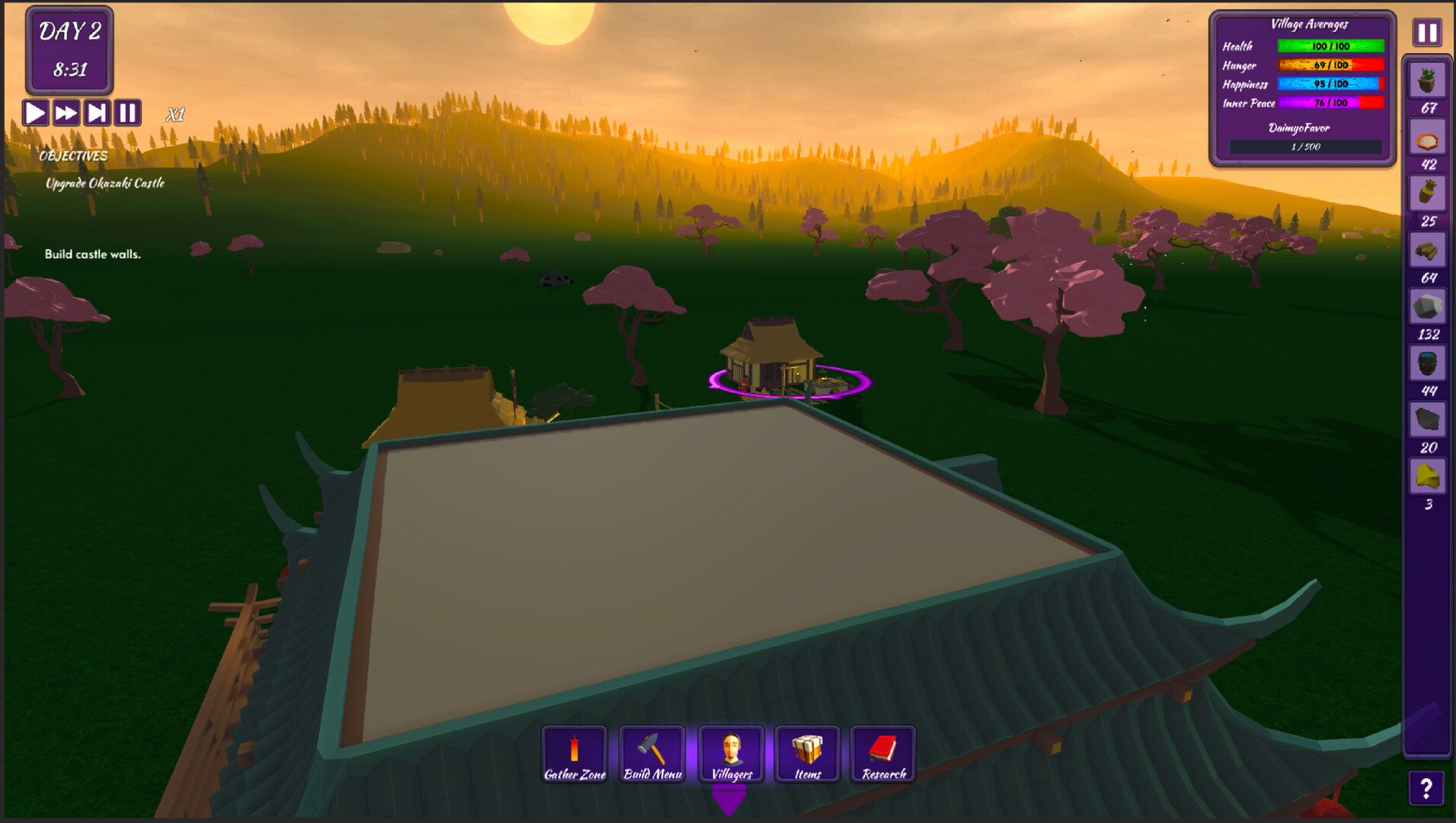 Matsudaira's Myoshu: A Sengoku Village Simulator screenshot 5