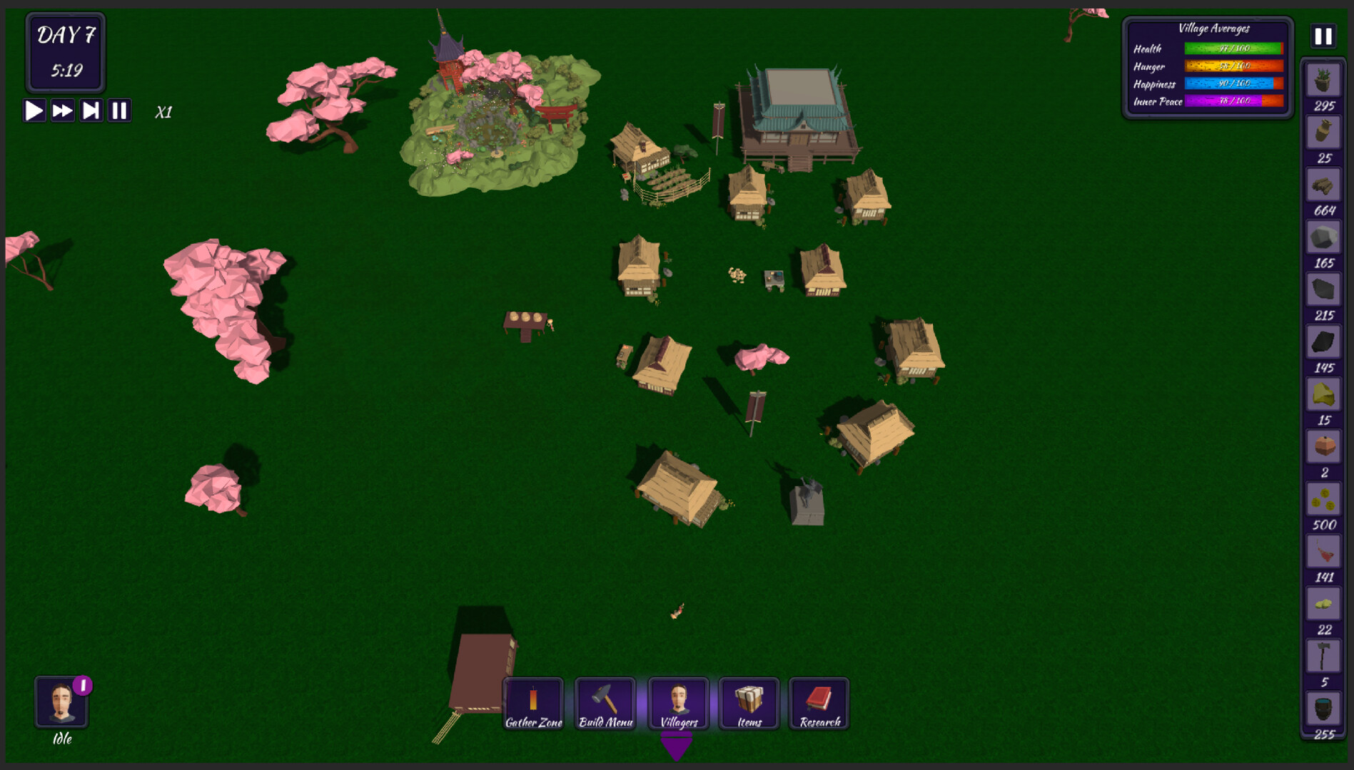 Matsudaira's Myoshu: A Sengoku Village Simulator screenshot 6