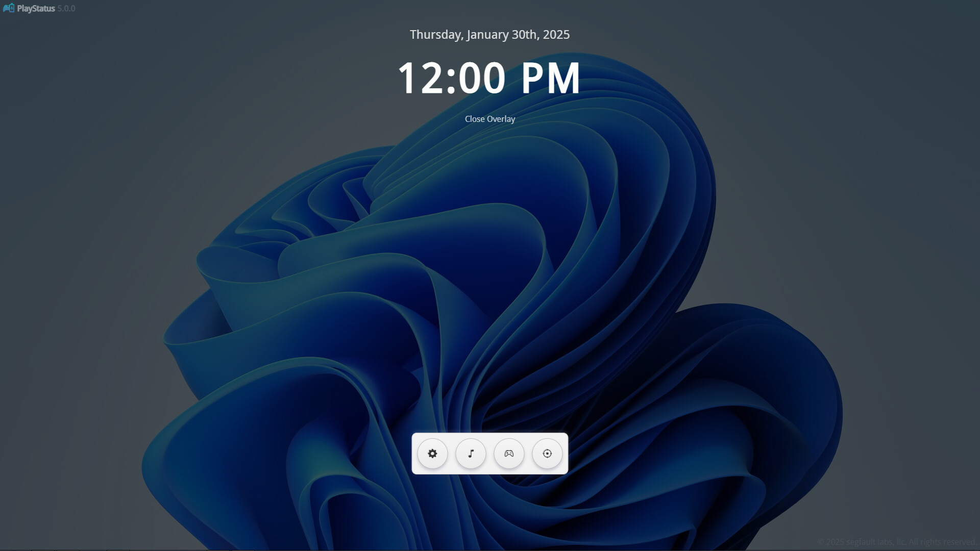 PlayStatus - Media & Controller Battery Overlay screenshot 1